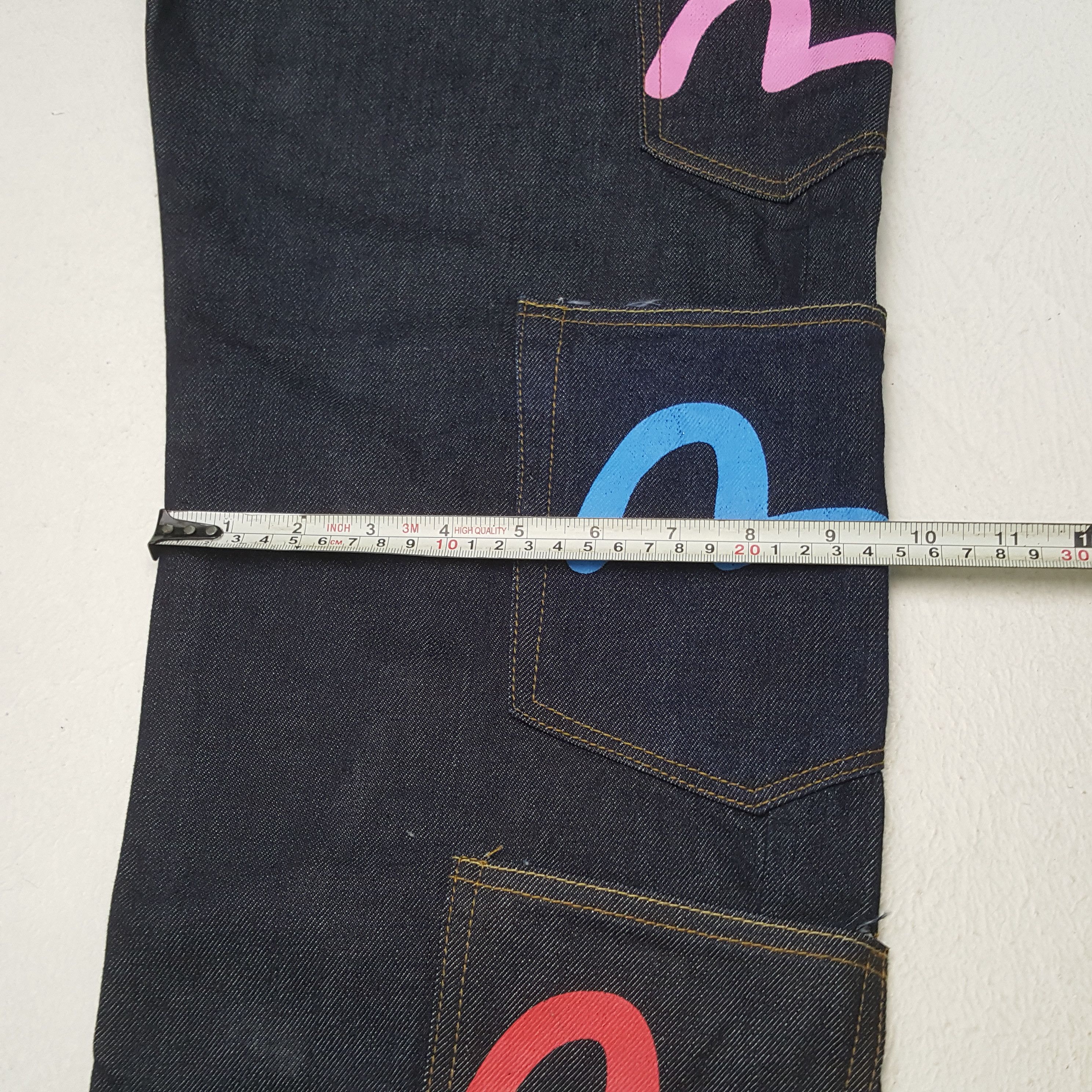 Japanese Brand EVISU Japanese Brand Fashion Design Style Jeans C280N26 Size US 34 / EU 50 - 10 Thumbnail