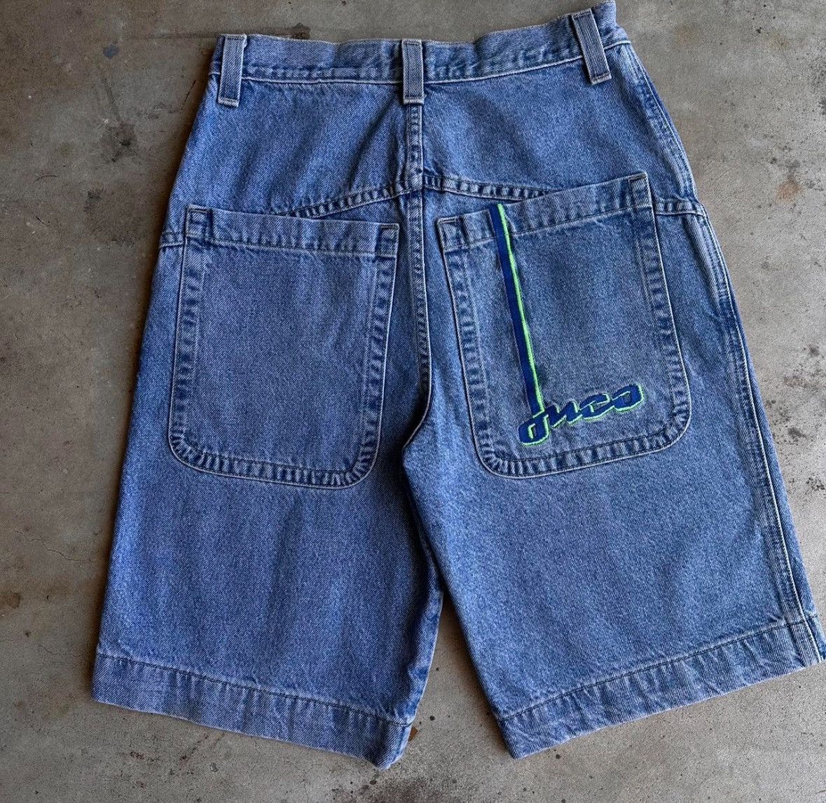 JNCO Vintage 90s JNCO Boarder 2199 Collection, Blue Wash Size US 29 - 1 Thumbnail