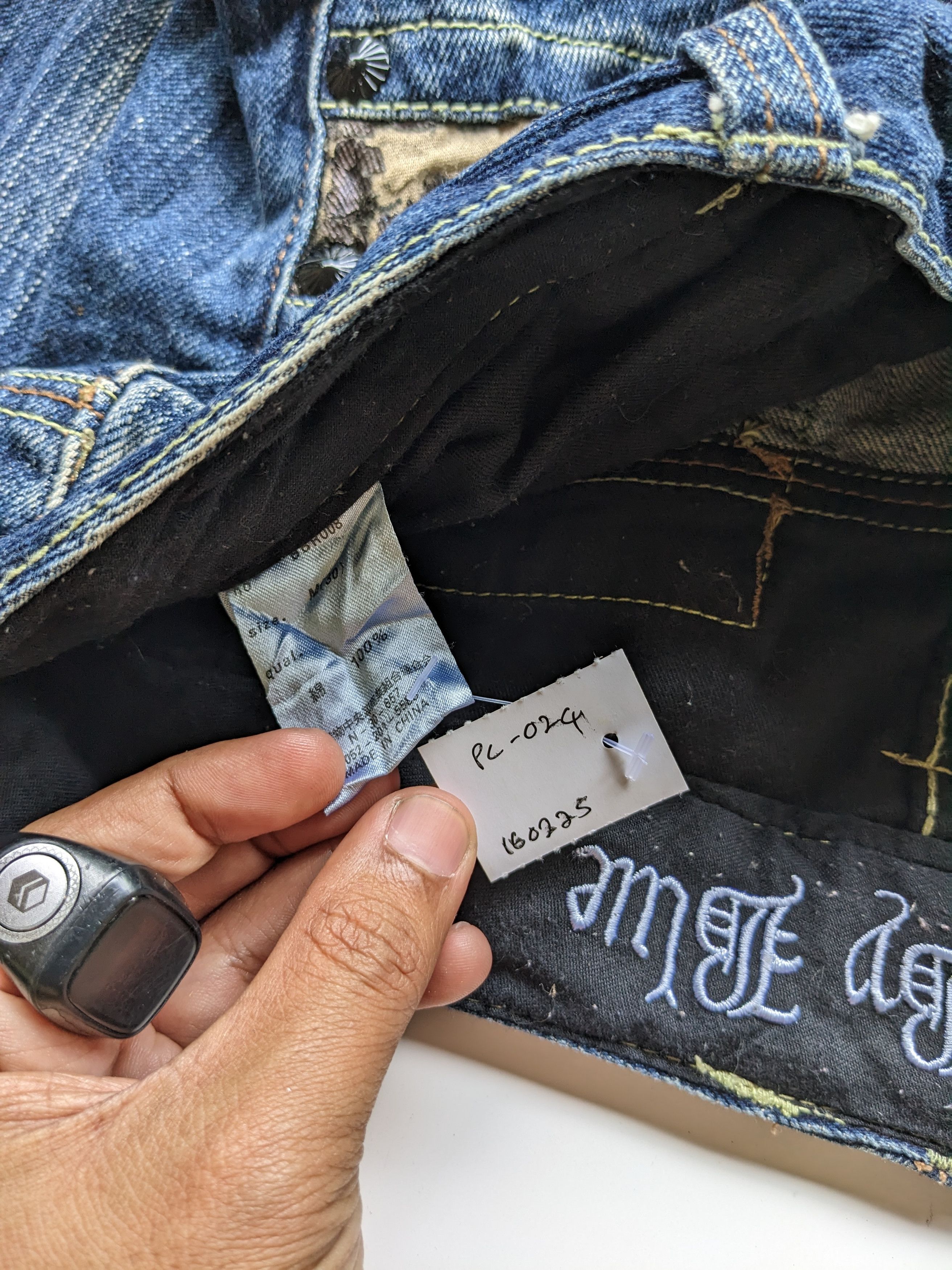 Japanese Brand × Jean Blow by Blue slim tapered faded jeans Size US 30 / EU 46 - 9 Thumbnail