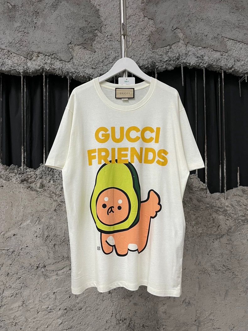 Gucci GucciMilk melon dog short sleeves 2503-Nextarrow Size US S / EU 44-46 / 1 - 1 Thumbnail