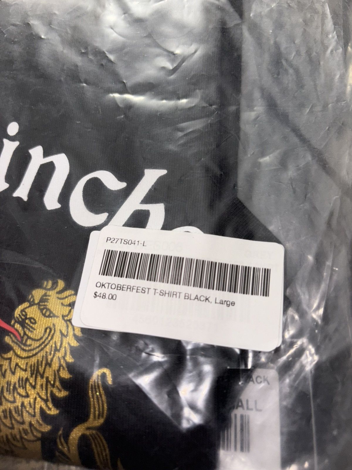 Palace Palace Oktoberfest T-Shirt Black Size US L / EU 52-54 / 3 - 3 Thumbnail