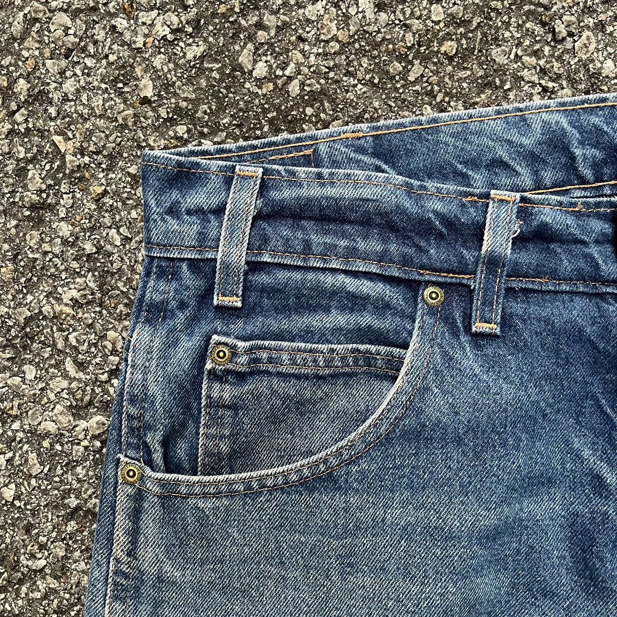 Vintage Crazy Vintage Double Knee Denim Carpenter Pant Made in USA Size US 35 - 5 Thumbnail