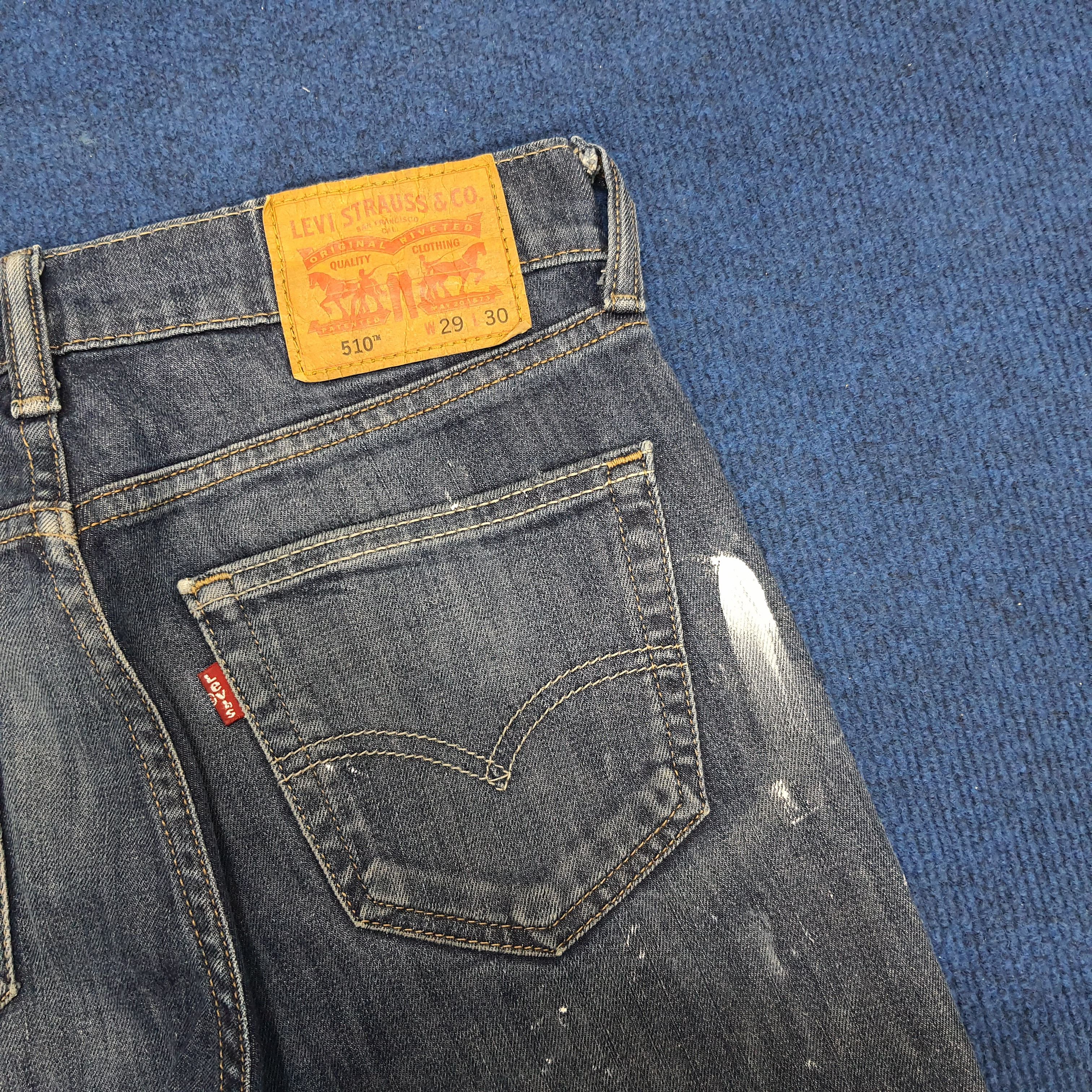 Levi's × Vintage Vintage Levi's 510 Art Distressed Style Jeans Size US 29 - 5 Thumbnail