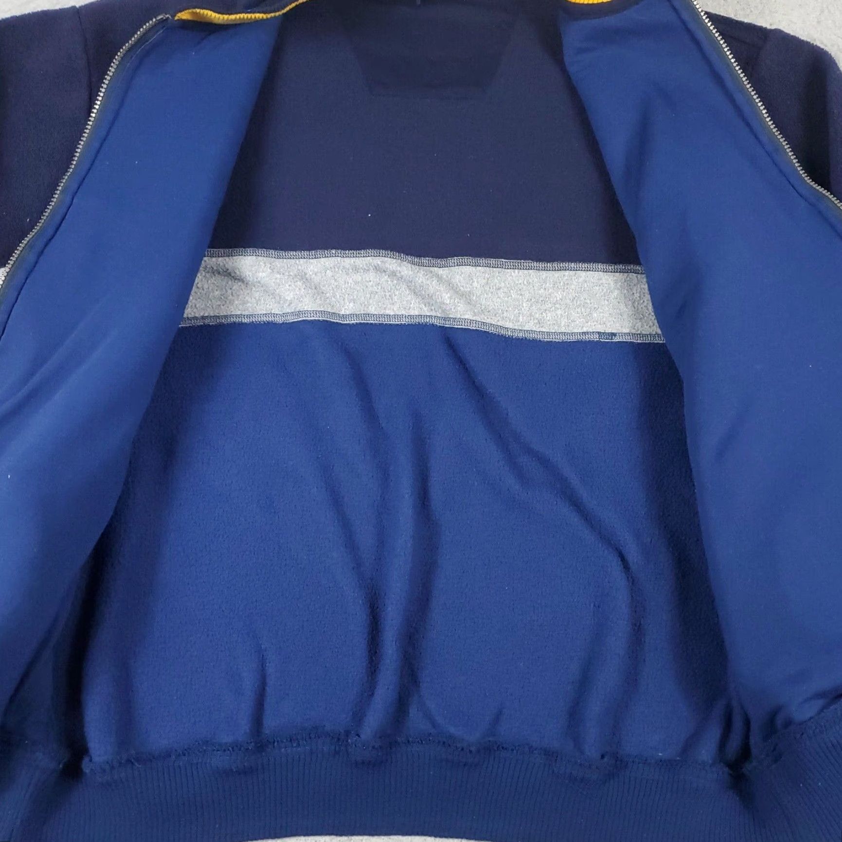 Nautica Nautica Nautica Sweater Mens Size XL Blue Fleece Outdoors Full Zip Up Sweatshirt Size US XL / EU 56 / 4 - 5 Thumbnail