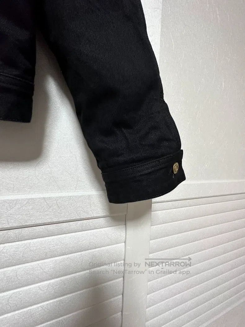 Fear of God Fear of God Black heavy lambswool denim jacket Size US M / EU 48-50 / 2 - 5 Thumbnail
