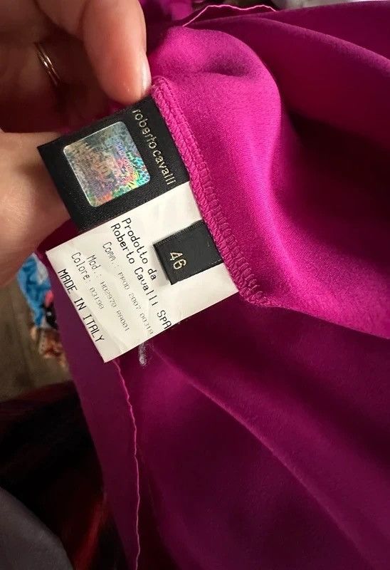 Roberto Cavalli Silk small 36 pink cavalli dress Size S / US 4 / IT 40 - 9 Thumbnail