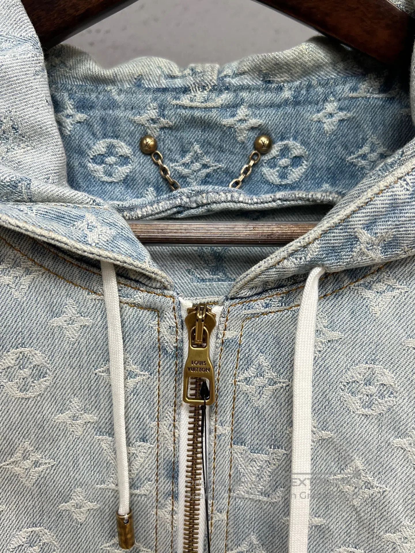 Louis Vuitton Louis Vuitton LV x NBA Washed Monogram Denim Jacket. Size US L / EU 52-54 / 3 - 4 Thumbnail
