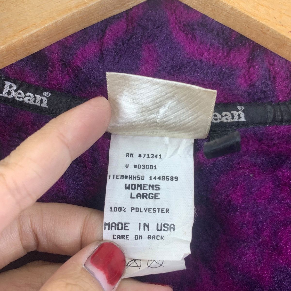 L.L. Bean Vintage L.L BEAN NAVAJO Zipper Fleece Sweater Size US L / EU 52-54 / 3 - 6 Thumbnail