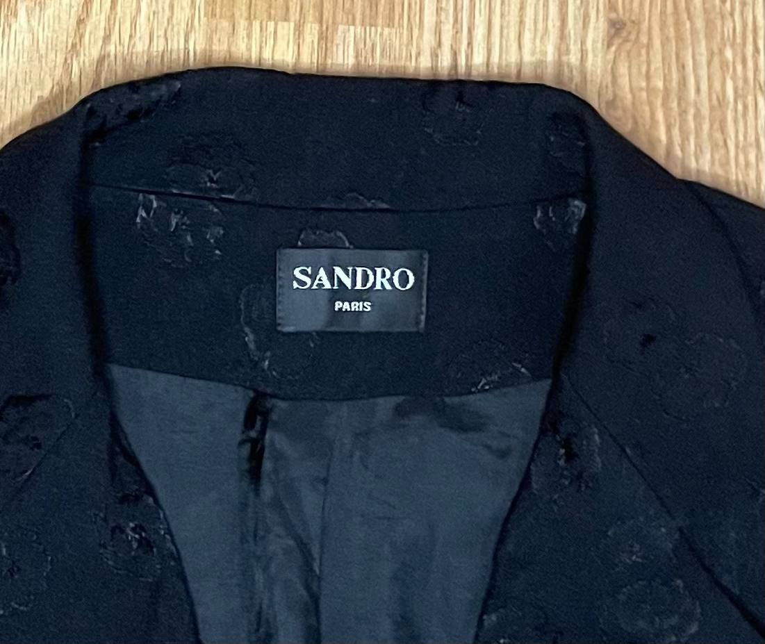 Sandro Women jacket Sandro Paris black Size M Size M / US 6-8 / IT 42-44 - 2 Thumbnail