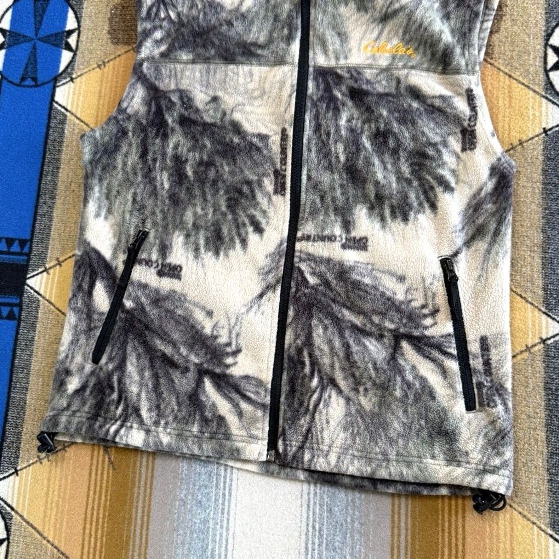 Vintage VINTAGE Cabela’s Vest Fleece Hunting Camo Camouflage Brown Adult Small Mens Size US S / EU 44-46 / 1 - 6 Thumbnail