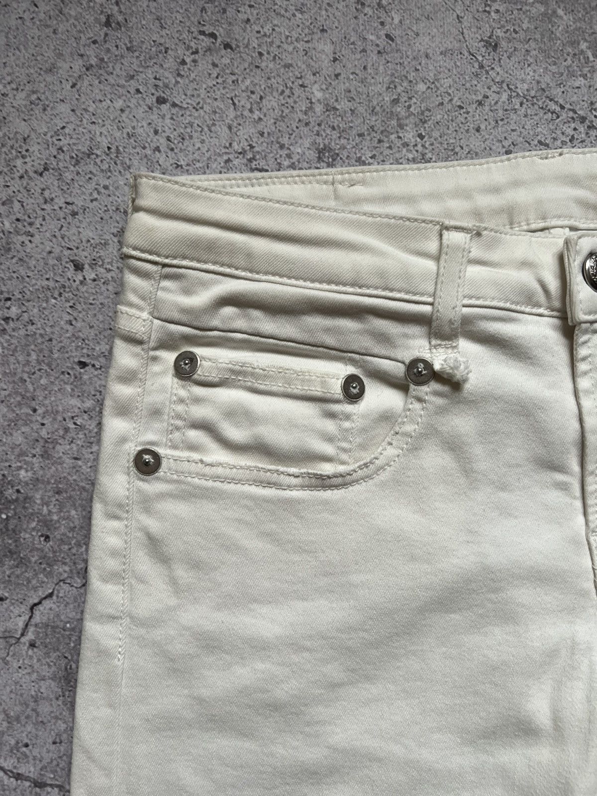 R13 R13 Women Pants Boy Skinny White Size 26" / US 2 / IT 38 - 4 Thumbnail