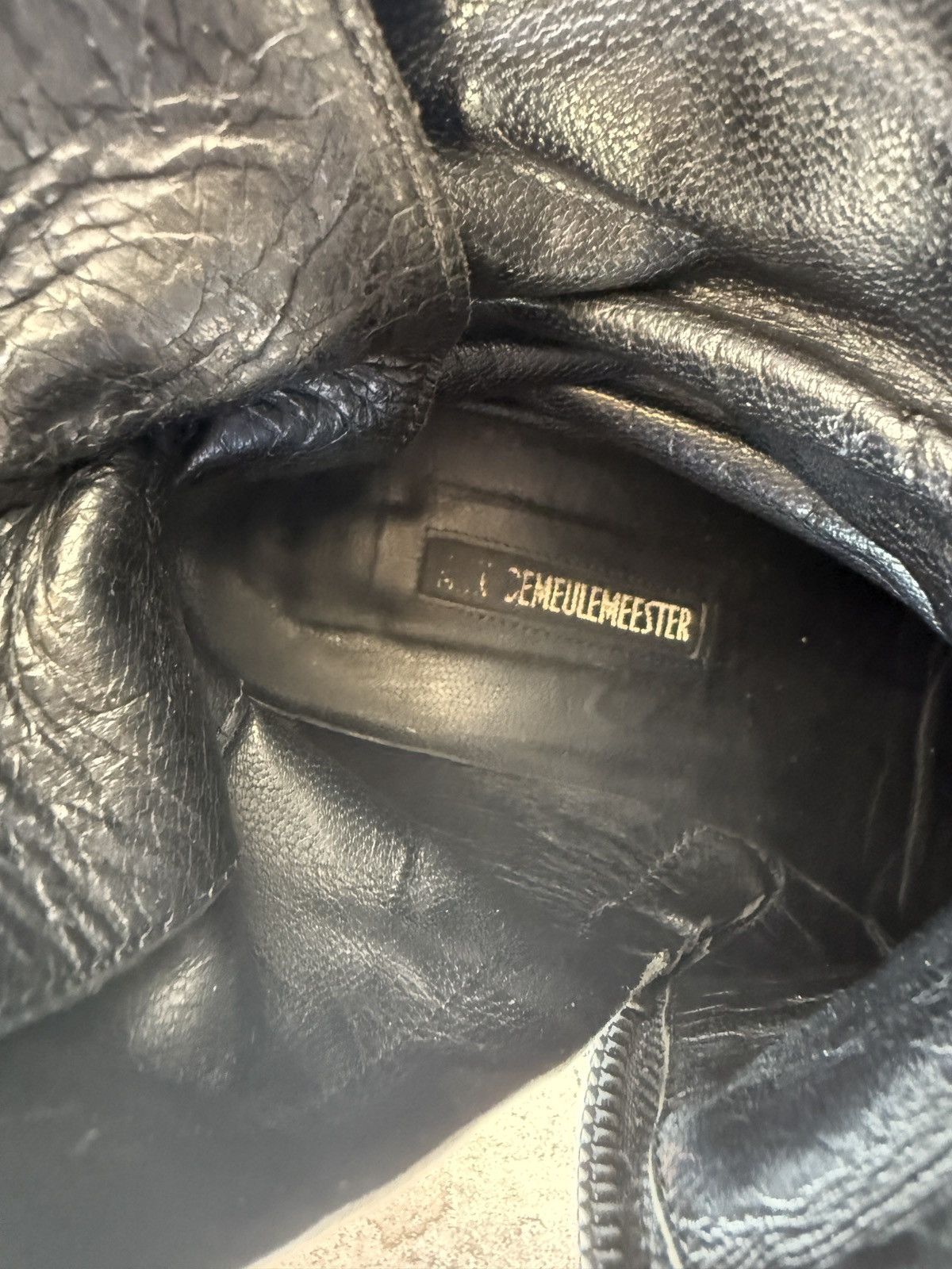Ann Demeulemeester Ann Demeulemeester 2011? OG higher back lace boots Size US 7 / EU 40 - 5 Thumbnail