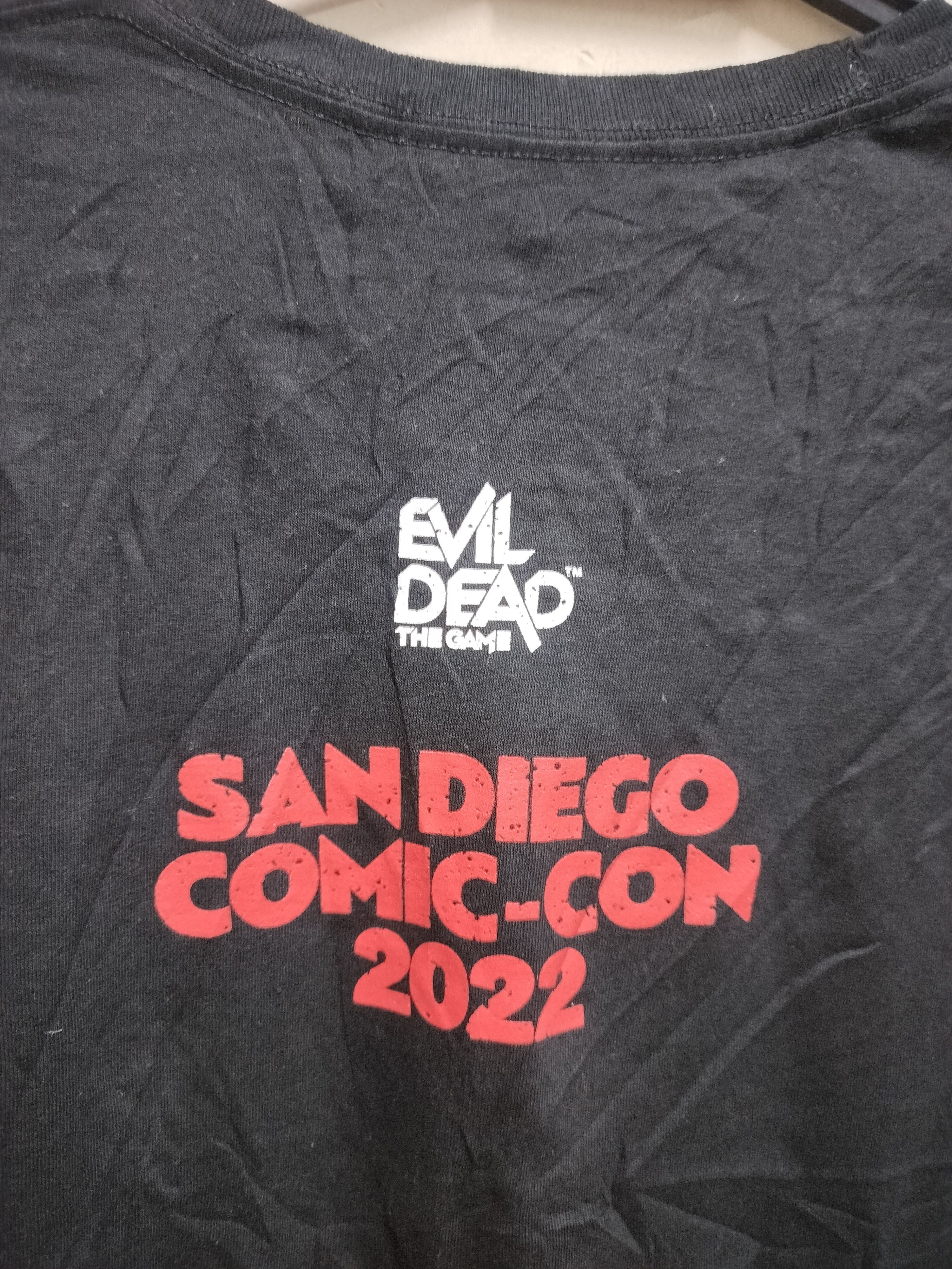 Hanes Evil Dead The Game San Diego Comic -Con 2022 tee Size US XL / EU 56 / 4 - 5 Thumbnail
