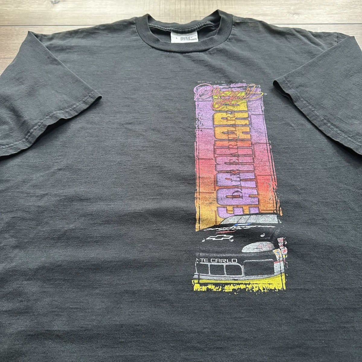 NASCAR Vintage 90s NASCAR Dale Earnhardt Its In The Name Racing Tee Size US L / EU 52-54 / 3 - 5 Thumbnail