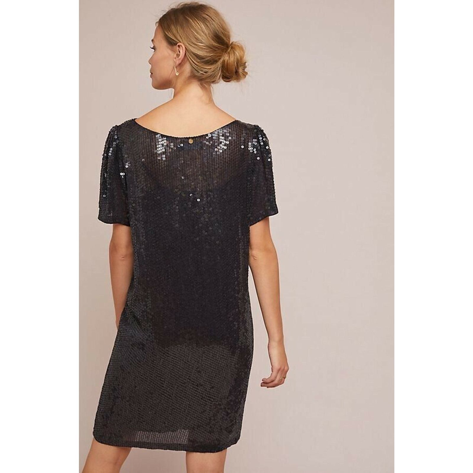 Anthropologie New Anthropologie Antik Batik Selima Sequin Dress $435 Small  | Grailed