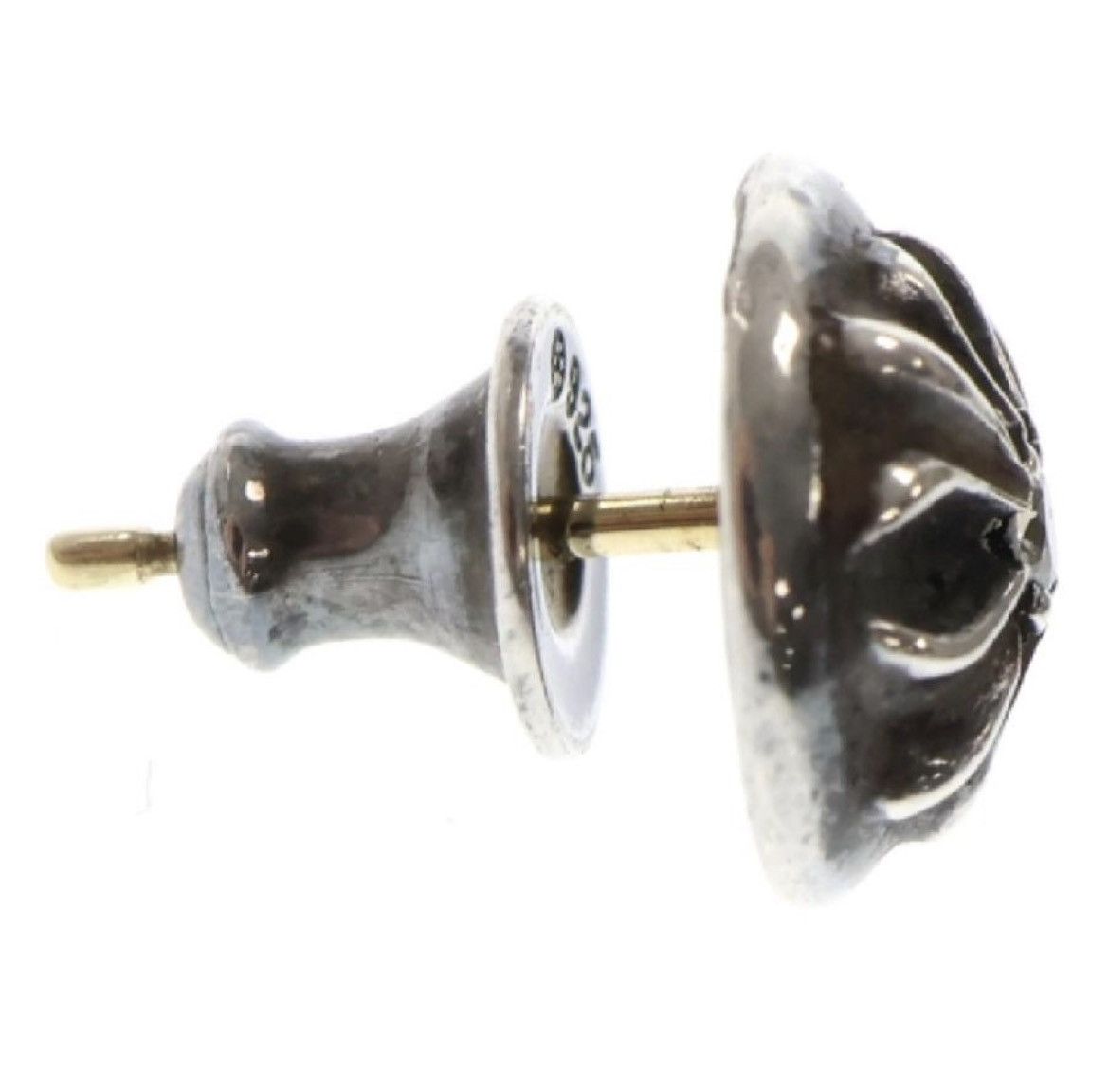 Chrome Hearts Chrome Hearts stud cross ball diamond earring Size ONE SIZE - 4 Thumbnail