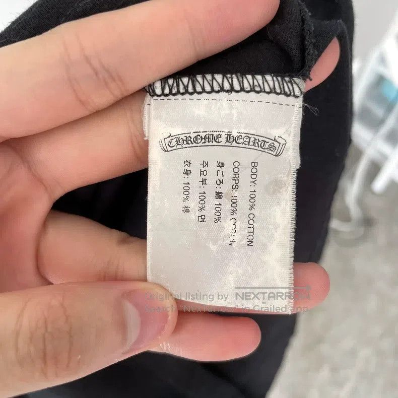 Chrome Hearts CHROME HEARTS Size S Three-element short sleeve with dark s Size US S / EU 44-46 / 1 - 7 Thumbnail