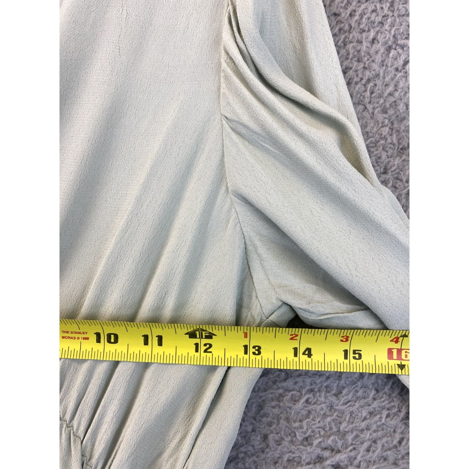 H&M Women's Long Sleeve Kaftan Dress Size XS Solid Green Casual Travel -  threedaughtersproperties.com