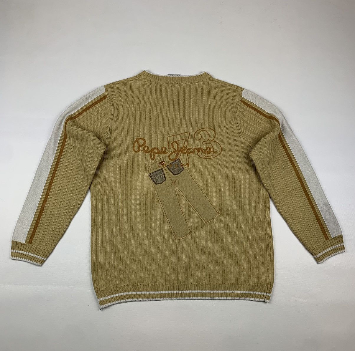 Hysteric Glamour Pepe Jeans London Crazy Vintage Sweater Y2K Style Size US M / EU 48-50 / 2 - 9 Thumbnail