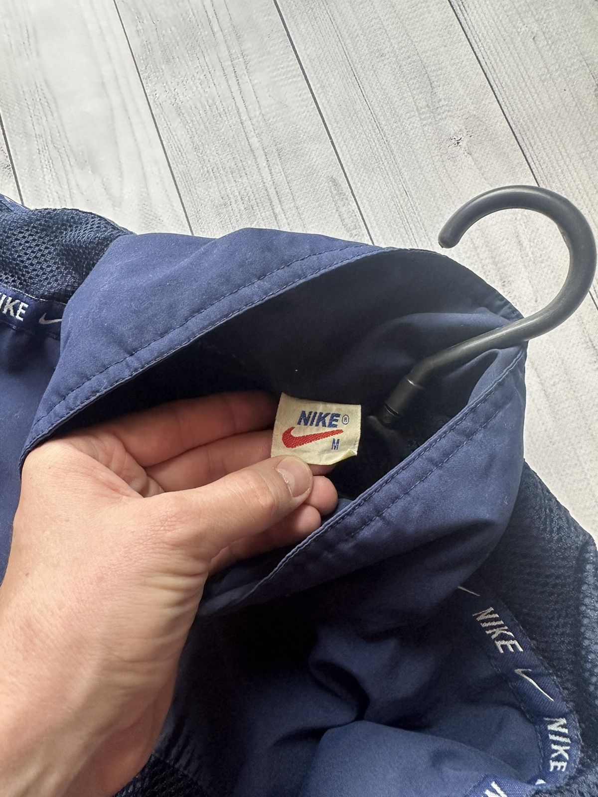 Nike × Vintage Vintage Nike track jacket size M big logo Size US M / EU 48-50 / 2 - 11 Thumbnail