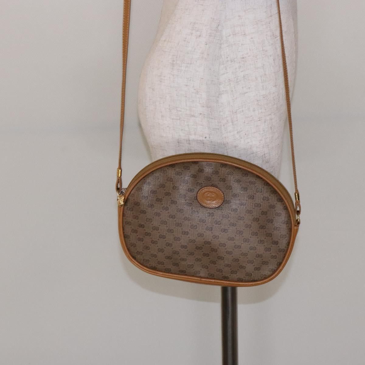 Gucci GUCCI Micro GG Supreme Shoulder Bag Pvc Beige Gold Size ONE SIZE - 22 Thumbnail