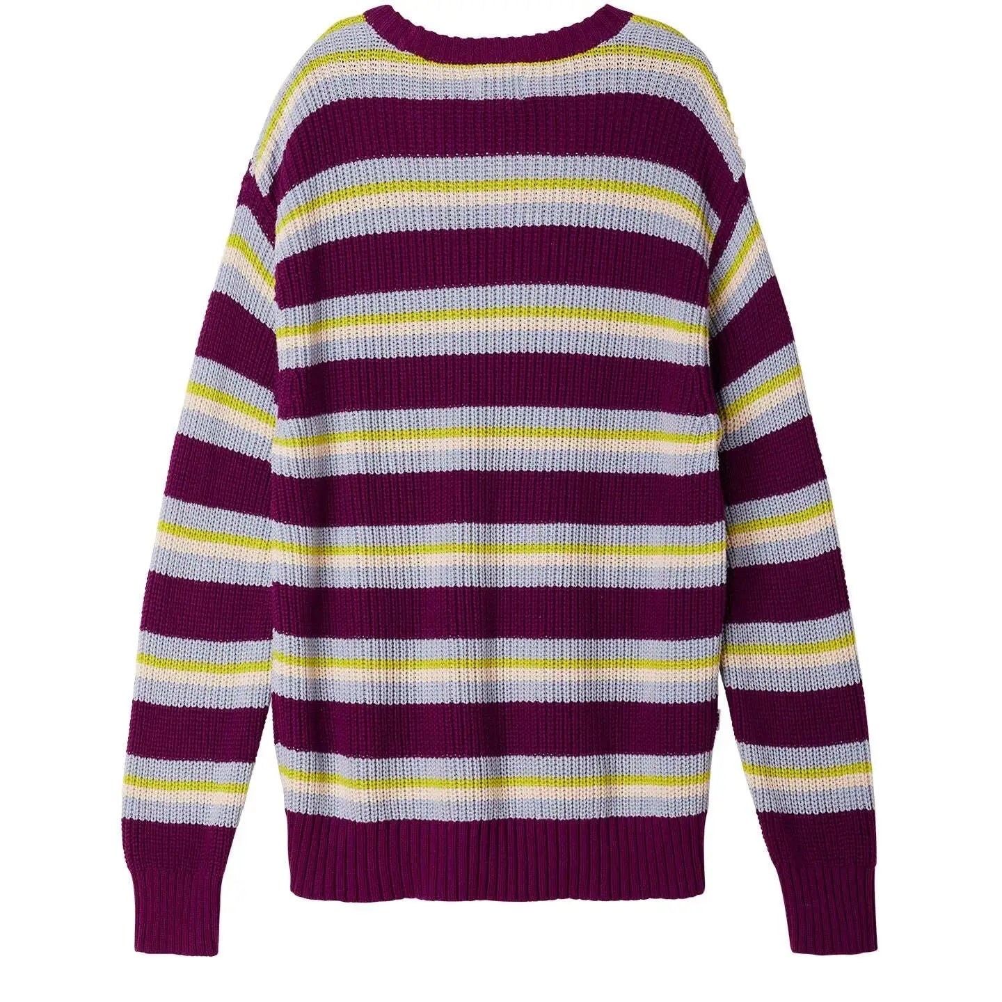 Obey Obey Eraser Cotton Striped Sweater Crew Neck Large Size US L / EU 52-54 / 3 - 2 Thumbnail