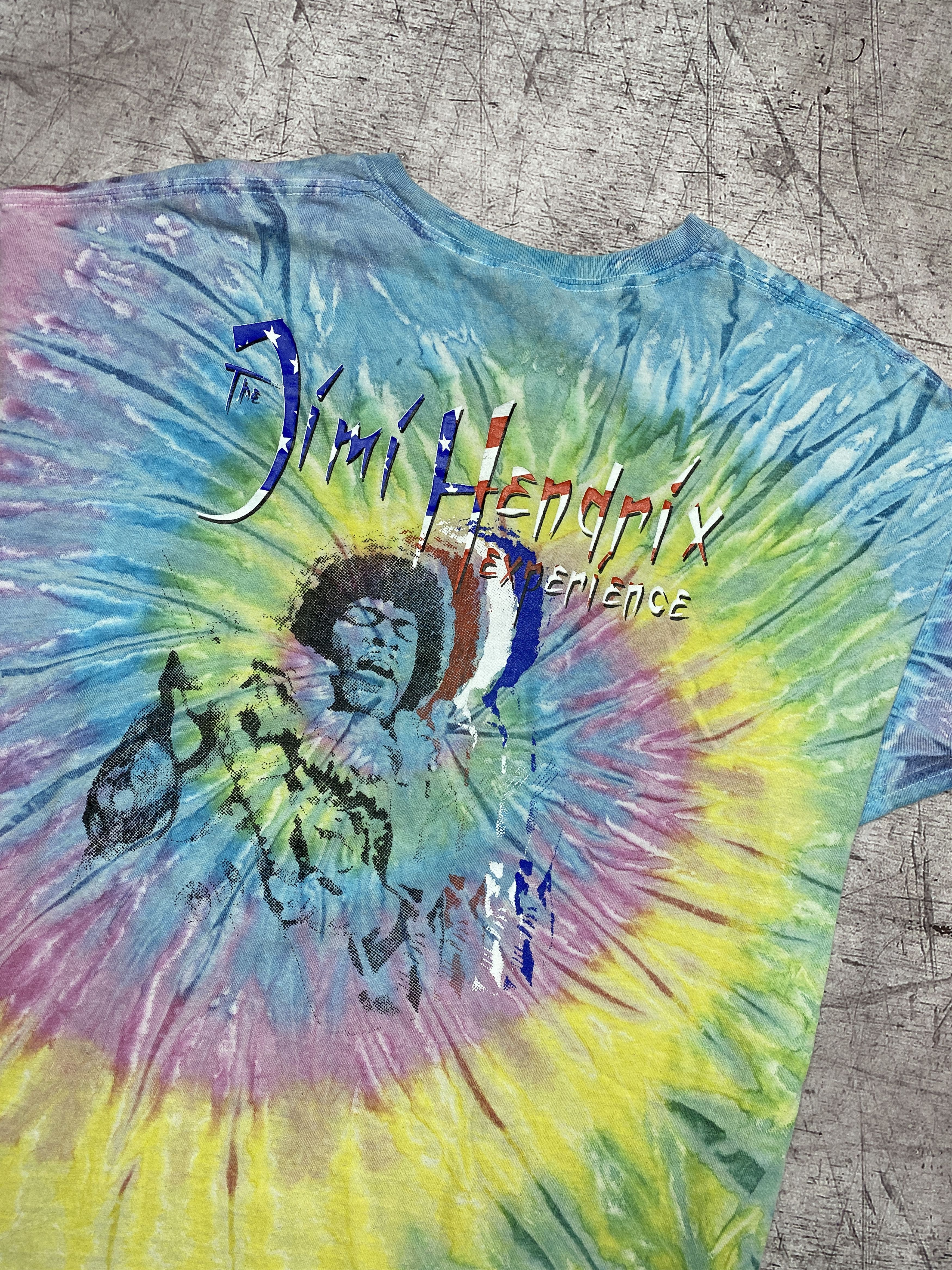 Jimi Hendrix × Vintage Jimi Hendrix Vintage Mens Crew Neck T-Shirt Size US XL / EU 56 / 4 - 6 Thumbnail