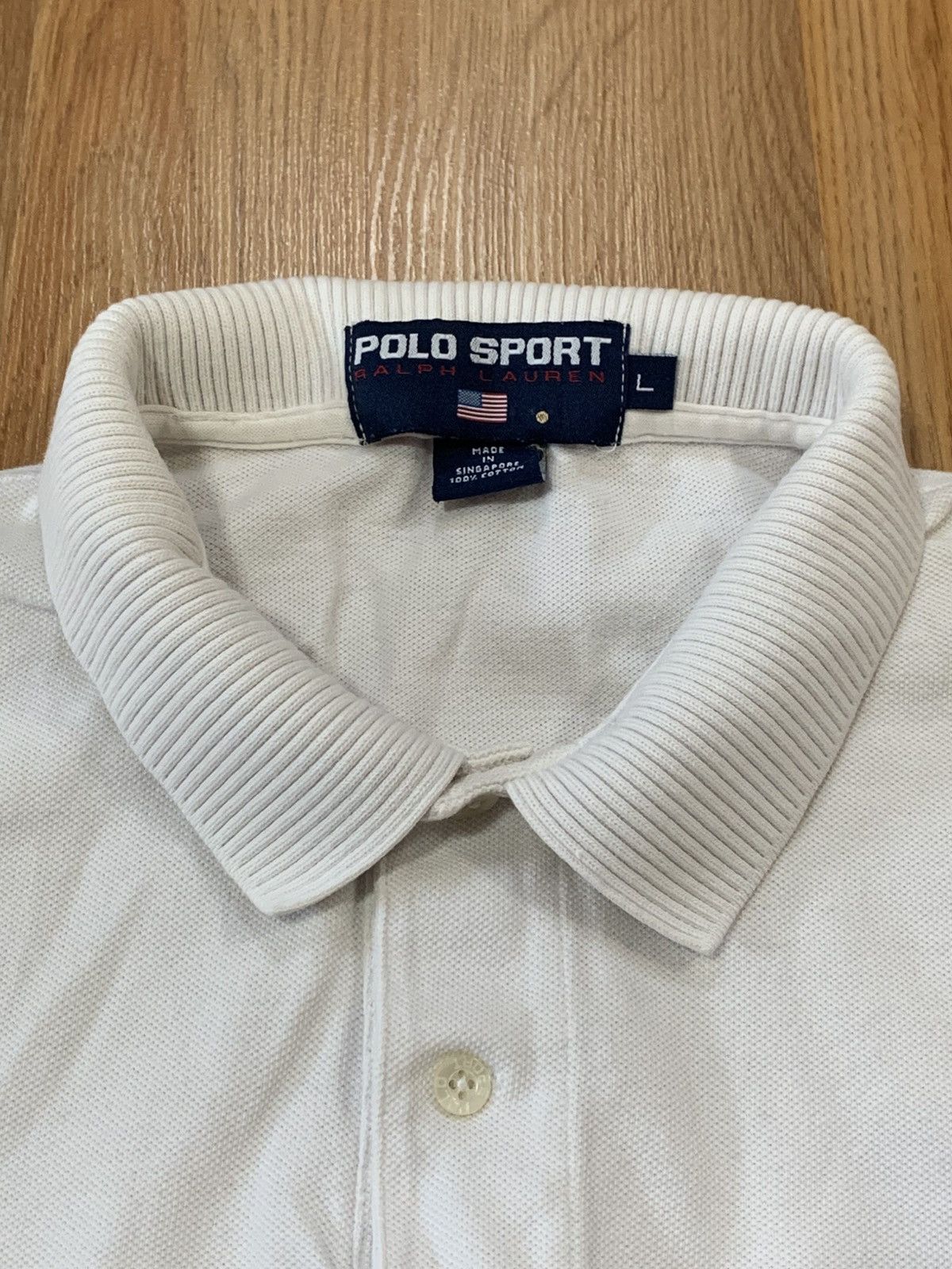 Polo Ralph Lauren SzL- Polo Sport Ralph Lauren Short Sleeve Aztec Stripe Polo Size US L / EU 52-54 / 3 - 11 Thumbnail
