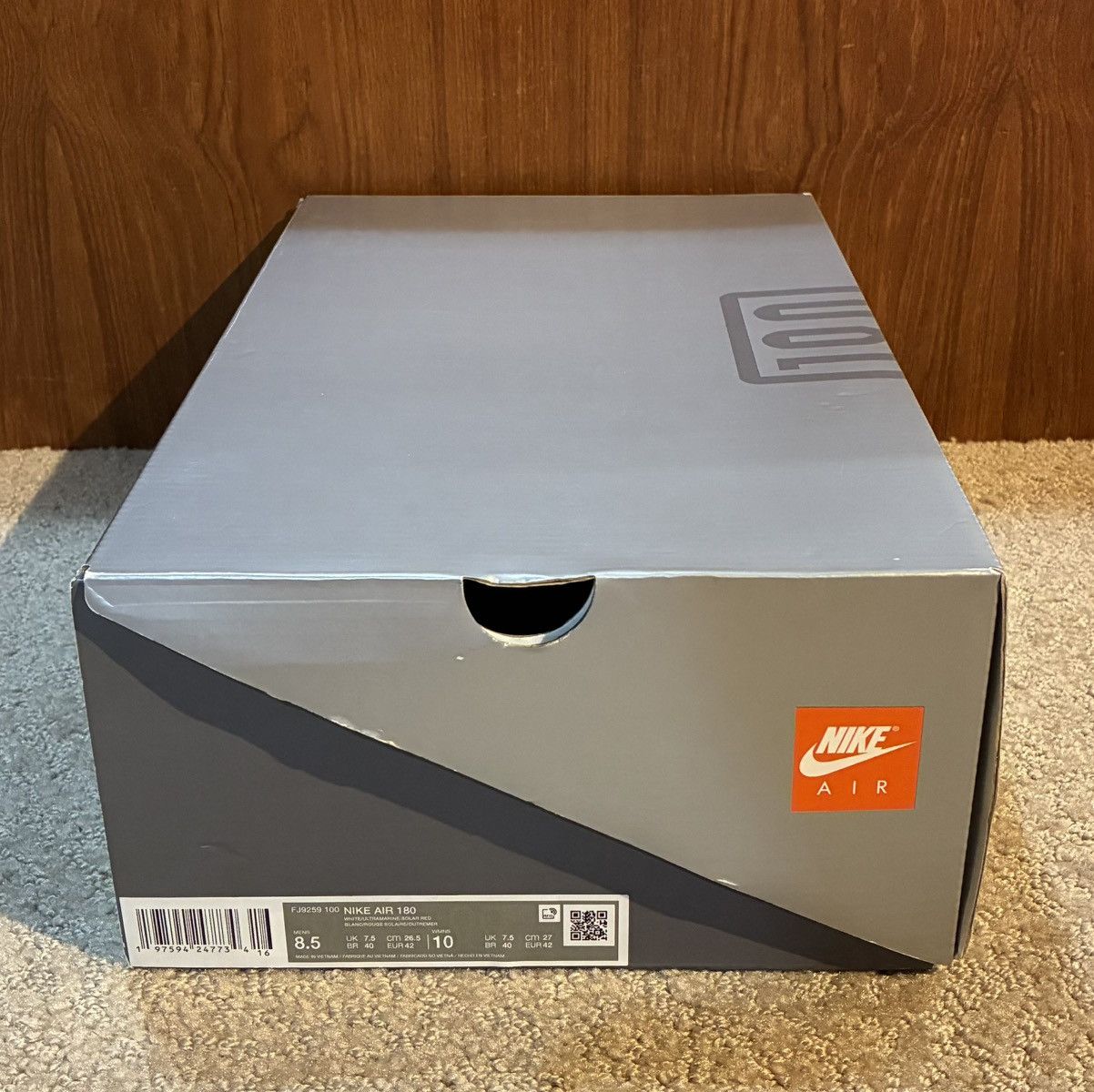 Nike Nike Air Max 180 ‘Ultramarine’ 2024 Size US 8.5 / EU 41-42 - 8 Thumbnail