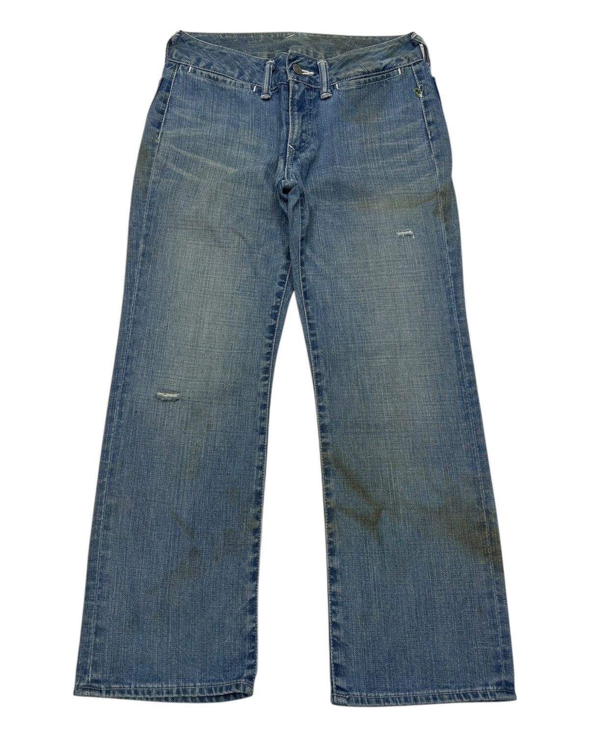 45rpm × Japanese Brand 45rpm Cropped Denim Jeans Size 27" / US 4 / IT 40 - 1 Thumbnail