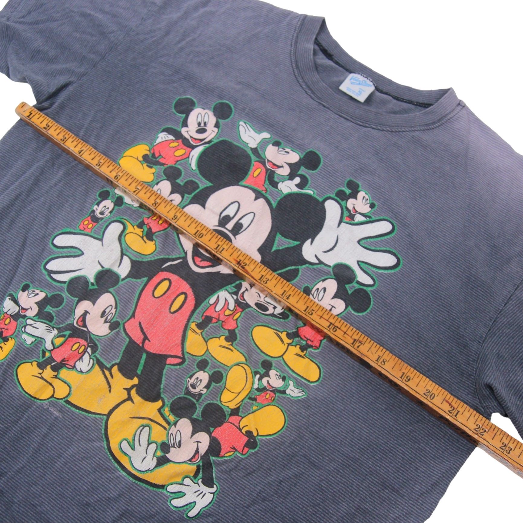 Disney VINTAGE Disney Mickey Mouse Mens XL Graphic T Shirt Gray Size US XL / EU 56 / 4 - 6 Thumbnail