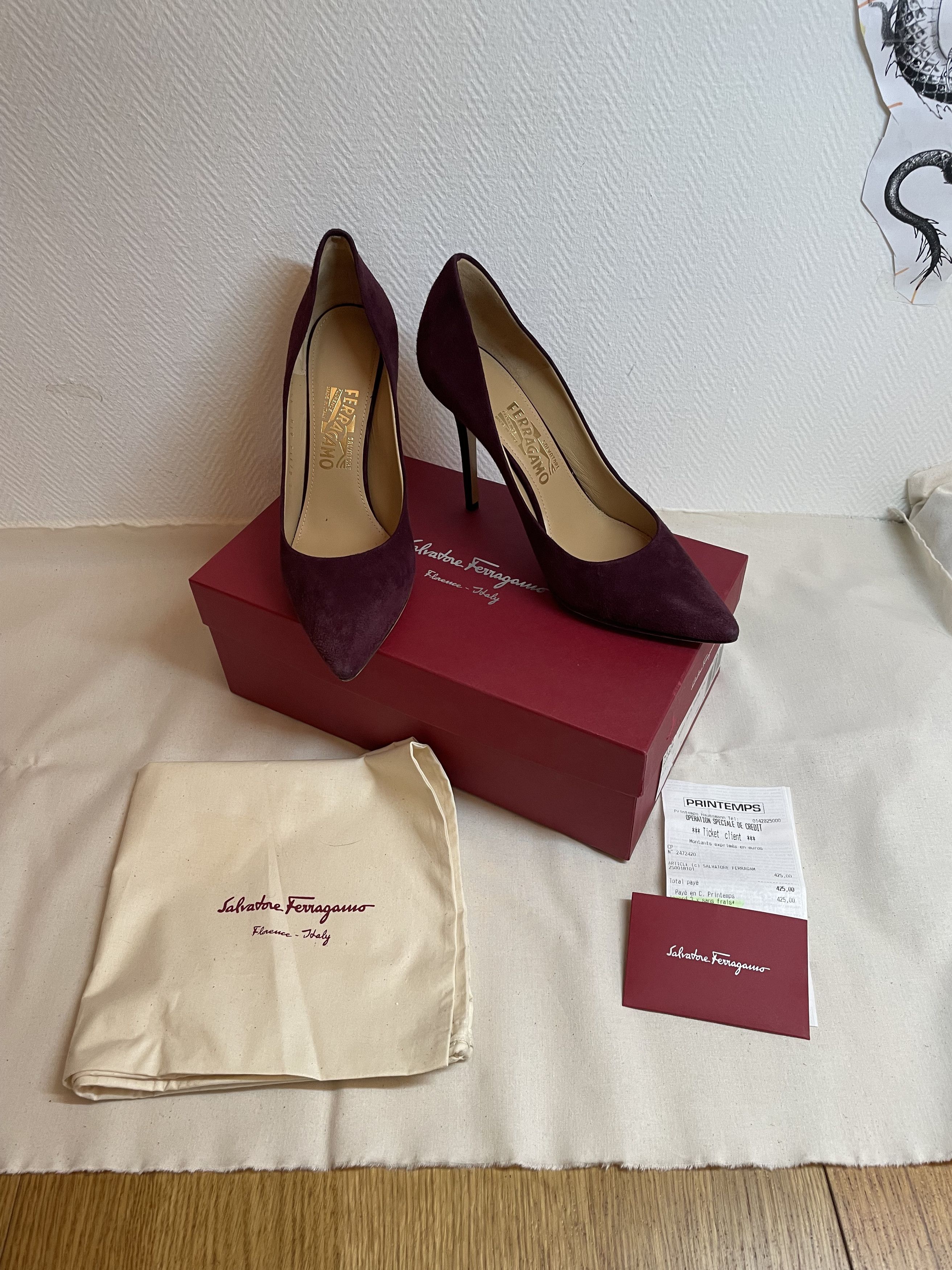 Salvatore Ferragamo Classy Ferragamo pumps Size US 10.5 / IT 40.5 - 1 Thumbnail