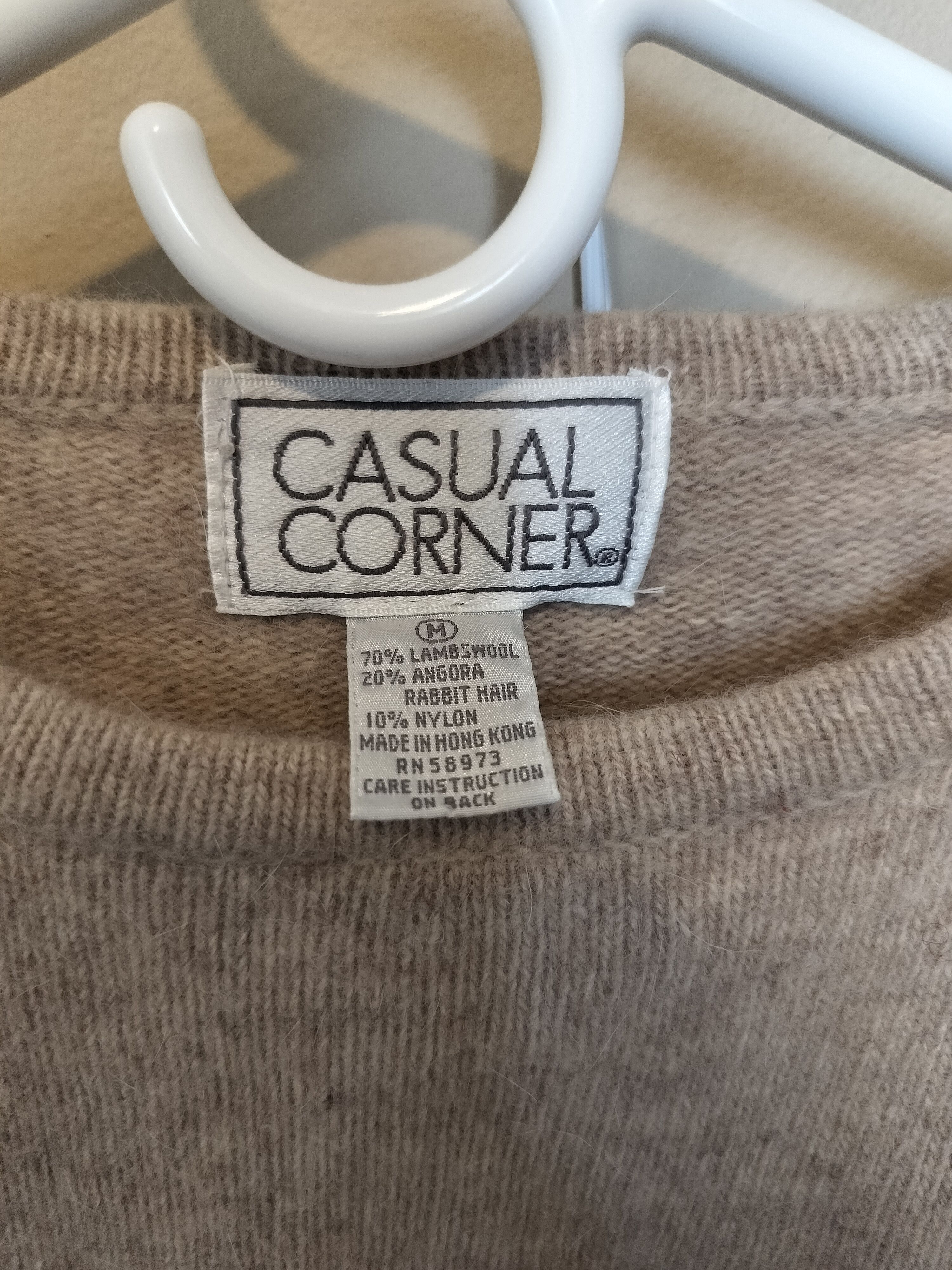 Other Lamb wool and Rabbit Hair Sweater by Casual Corner, 90s Size M / US 6-8 / IT 42-44 - 2 Thumbnail