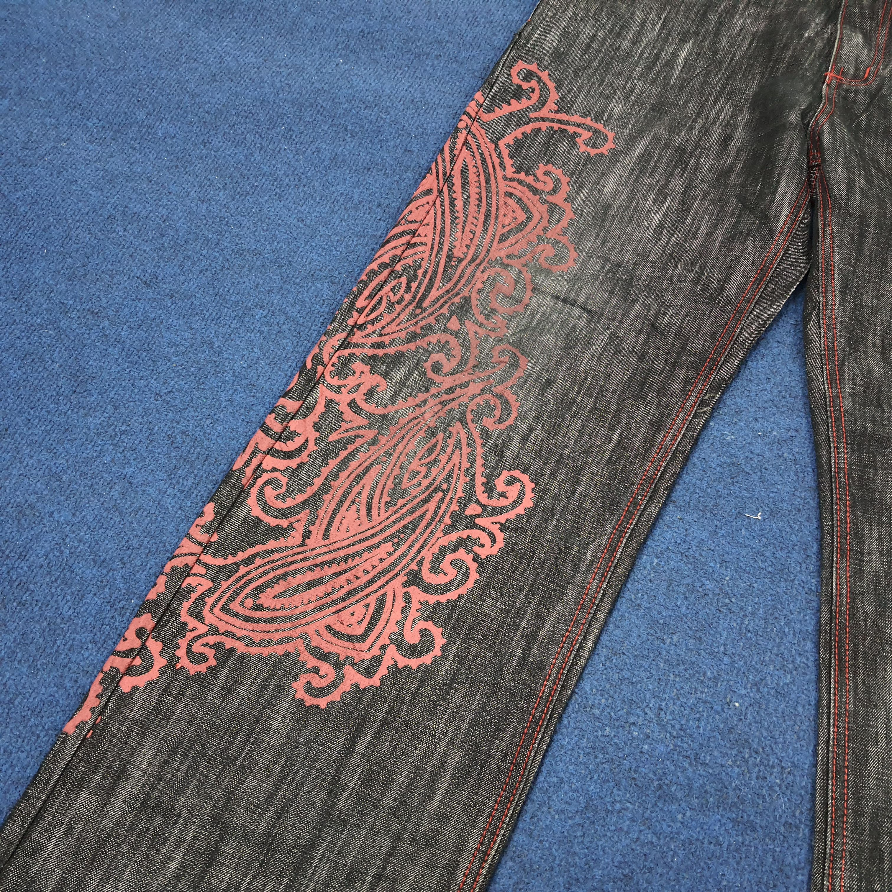 Other Vintage K.A.D. Clothing Co. Streetwear Jeans C235N2 Size US 34 / EU 50 - 5 Thumbnail