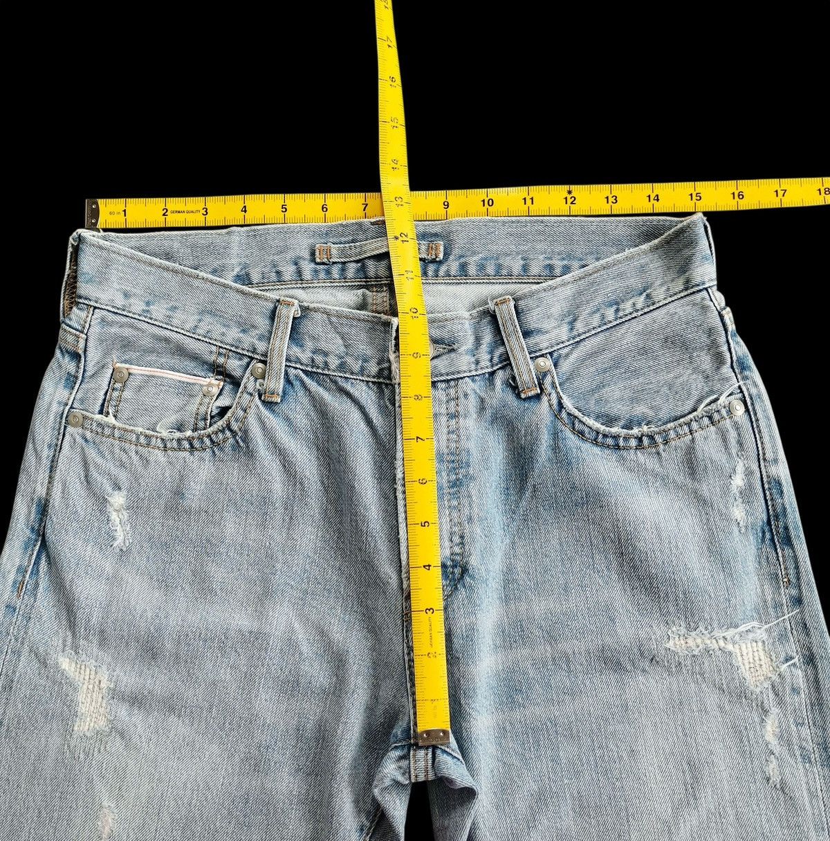 GOA GOA Selvedge Denim Distressed Size US 30 / EU 46 - 18 Thumbnail