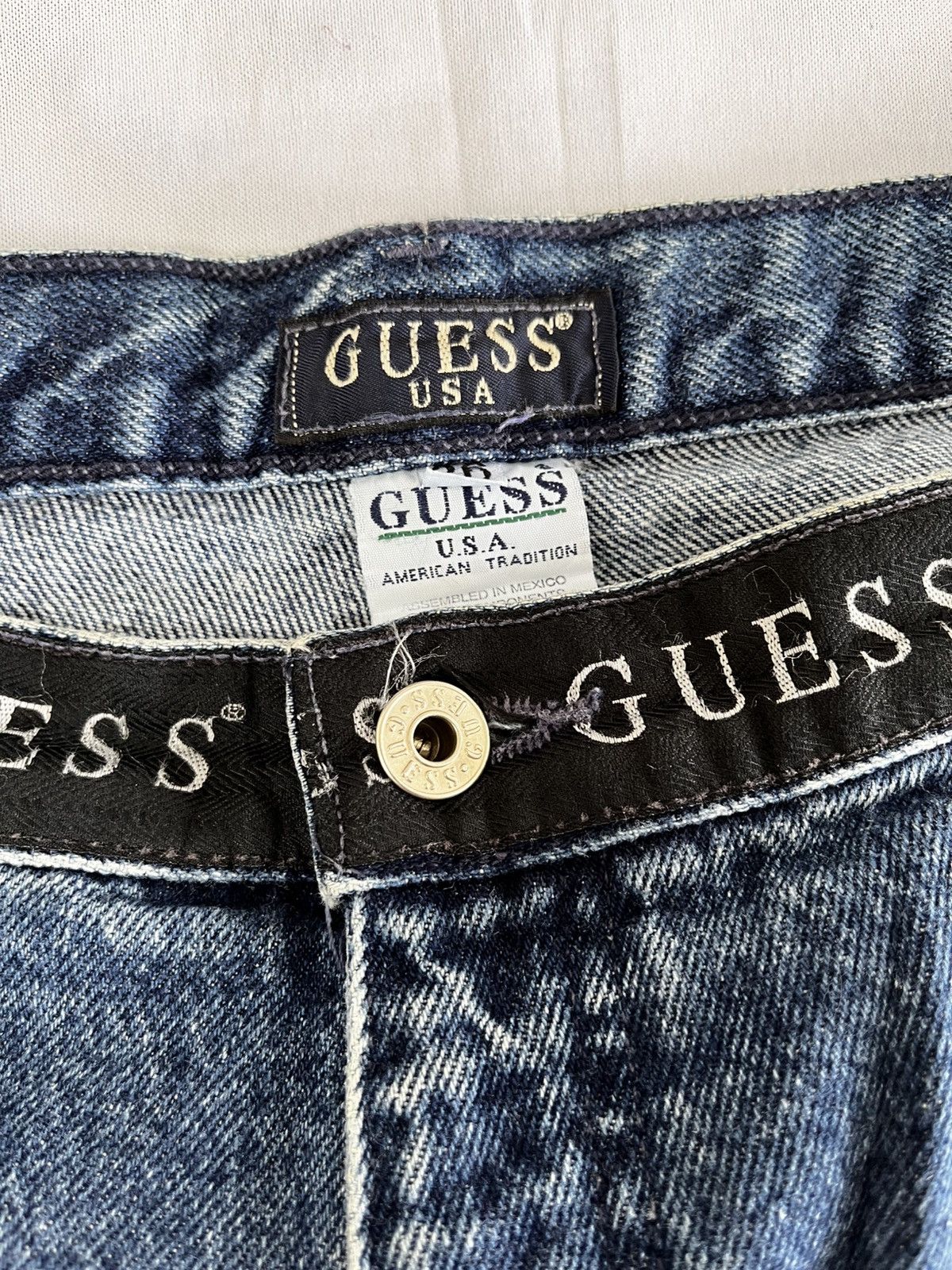 Guess VINTAGE GUESS JEANS Size US 36 / EU 52 - 9 Thumbnail