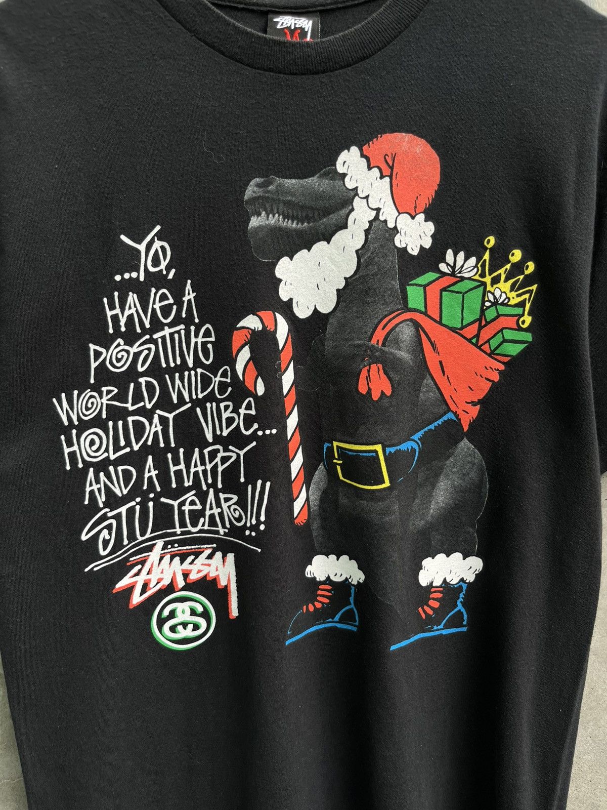 Stussy 2009 Christmas T-rex Size US M / EU 48-50 / 2 - 3 Thumbnail