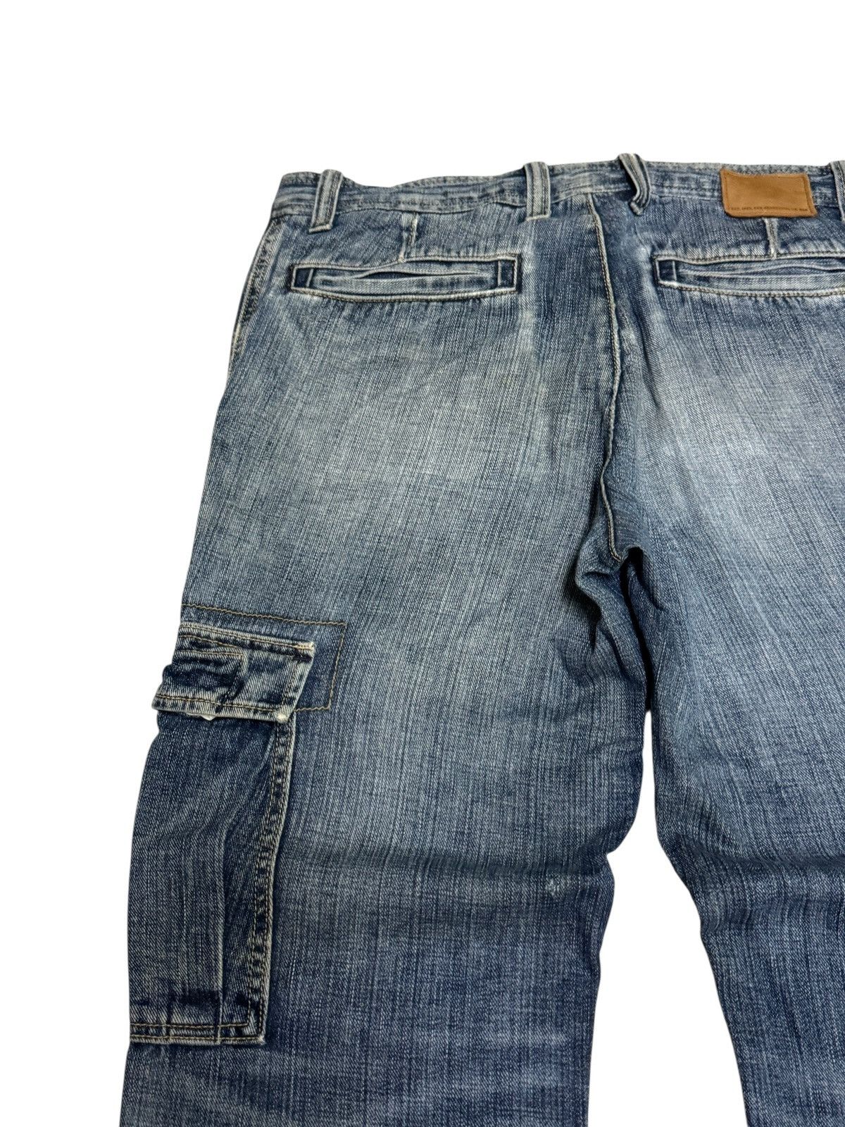 Gap Cargo GAP Multipocket Distressed Denim Pants Size US 33 - 11 Thumbnail