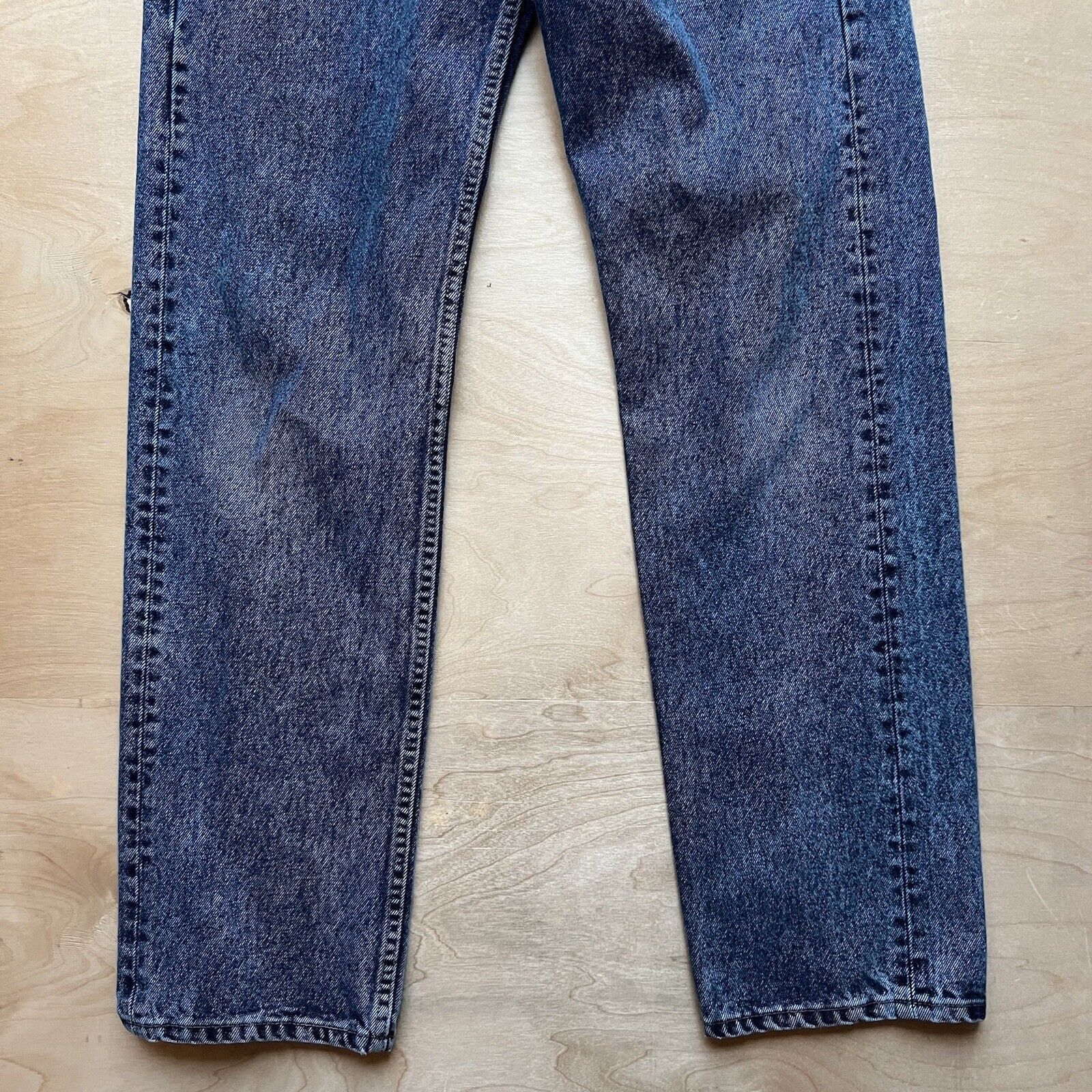 Levi's × Vintage Vintage Levis 501 Jeans 28x32 Blue 80s Dark Wash Denim Size US 28 / EU 44 - 4 Thumbnail