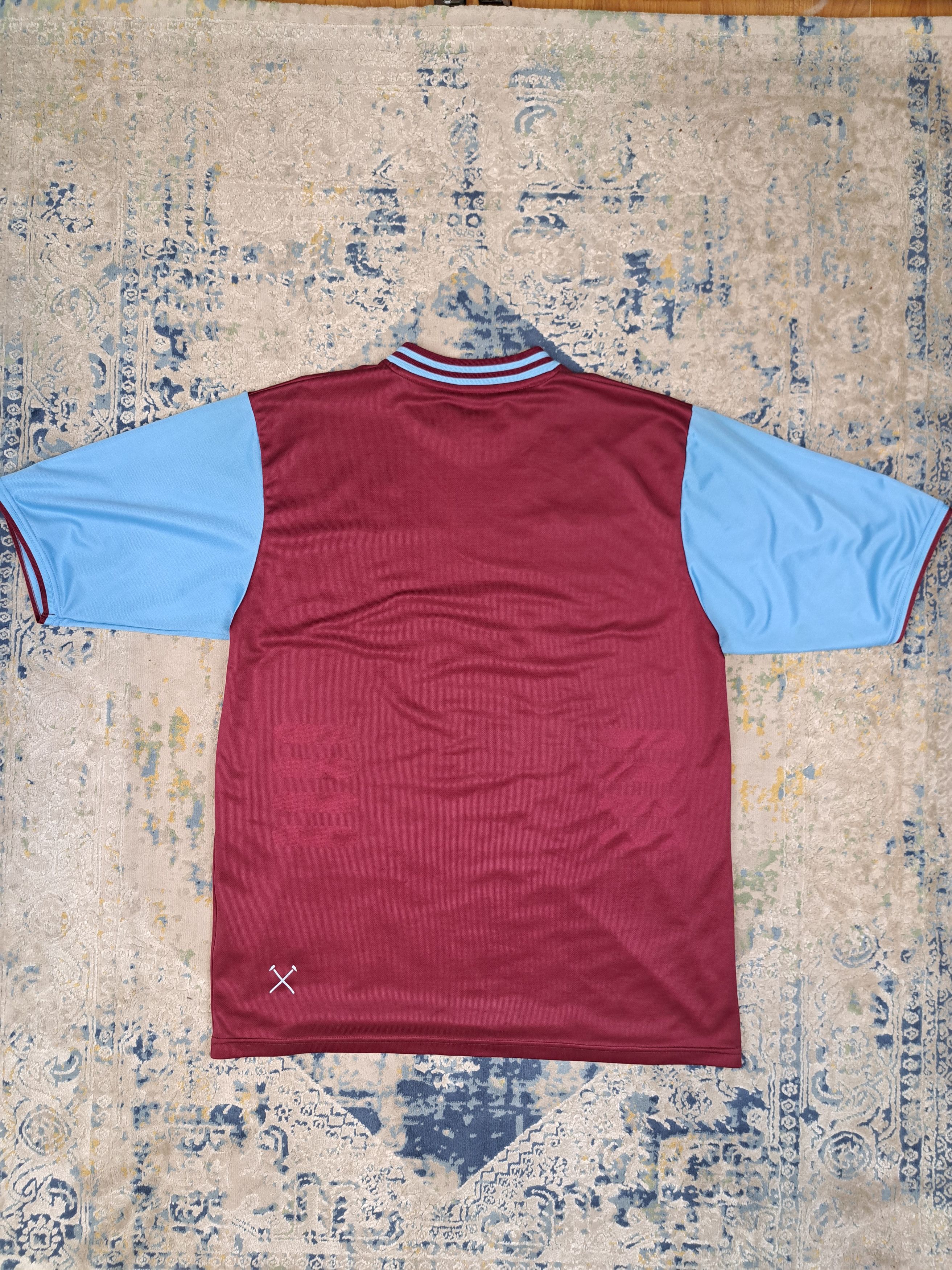 Fila Vintage 2001 2002 West Ham United Home Kit Soccer Size US L / EU 52-54 / 3 - 6 Thumbnail