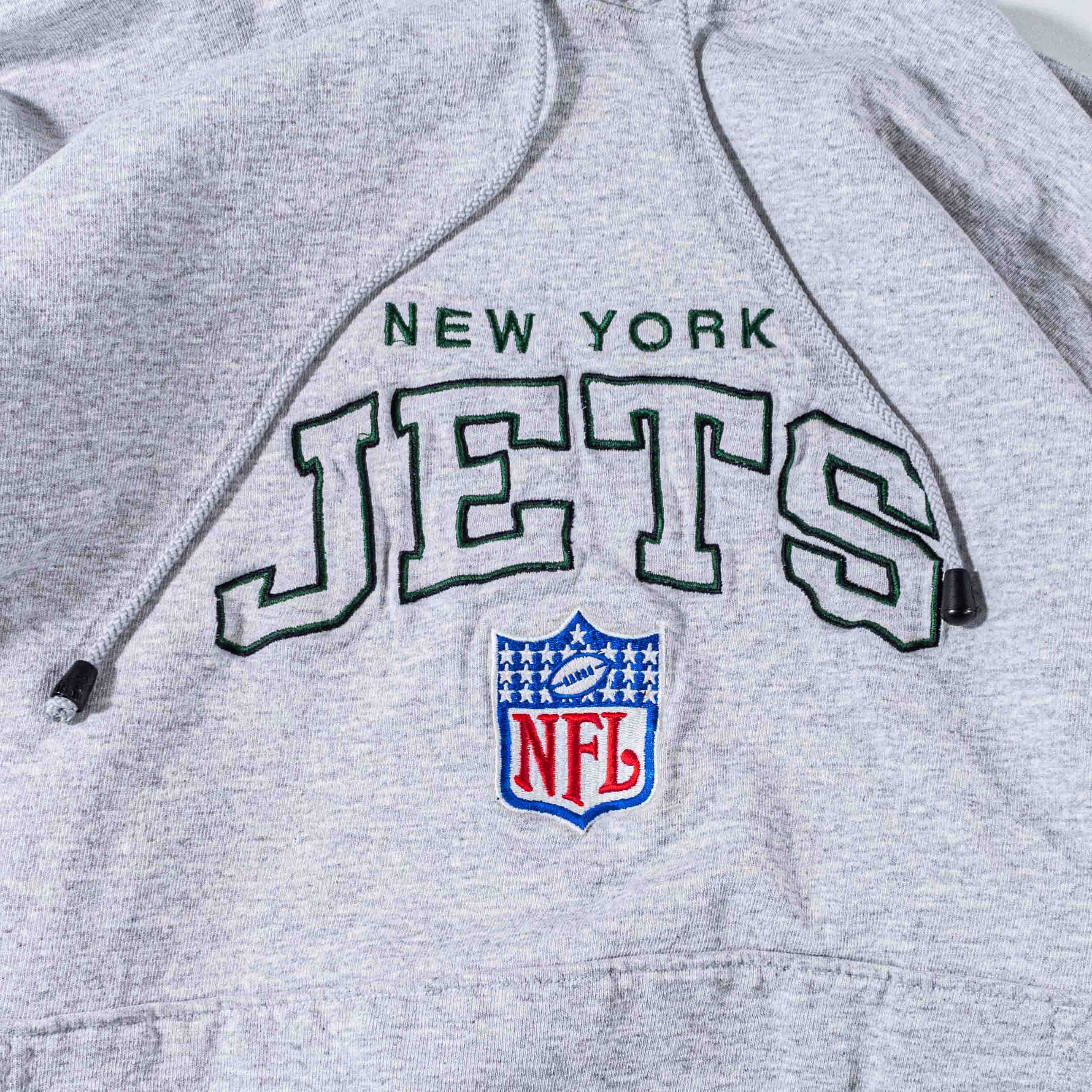 Champion Vintage 90s New York Jets Champion Hoodie XL Sweatshirt NFL Size US XL / EU 56 / 4 - 5 Thumbnail