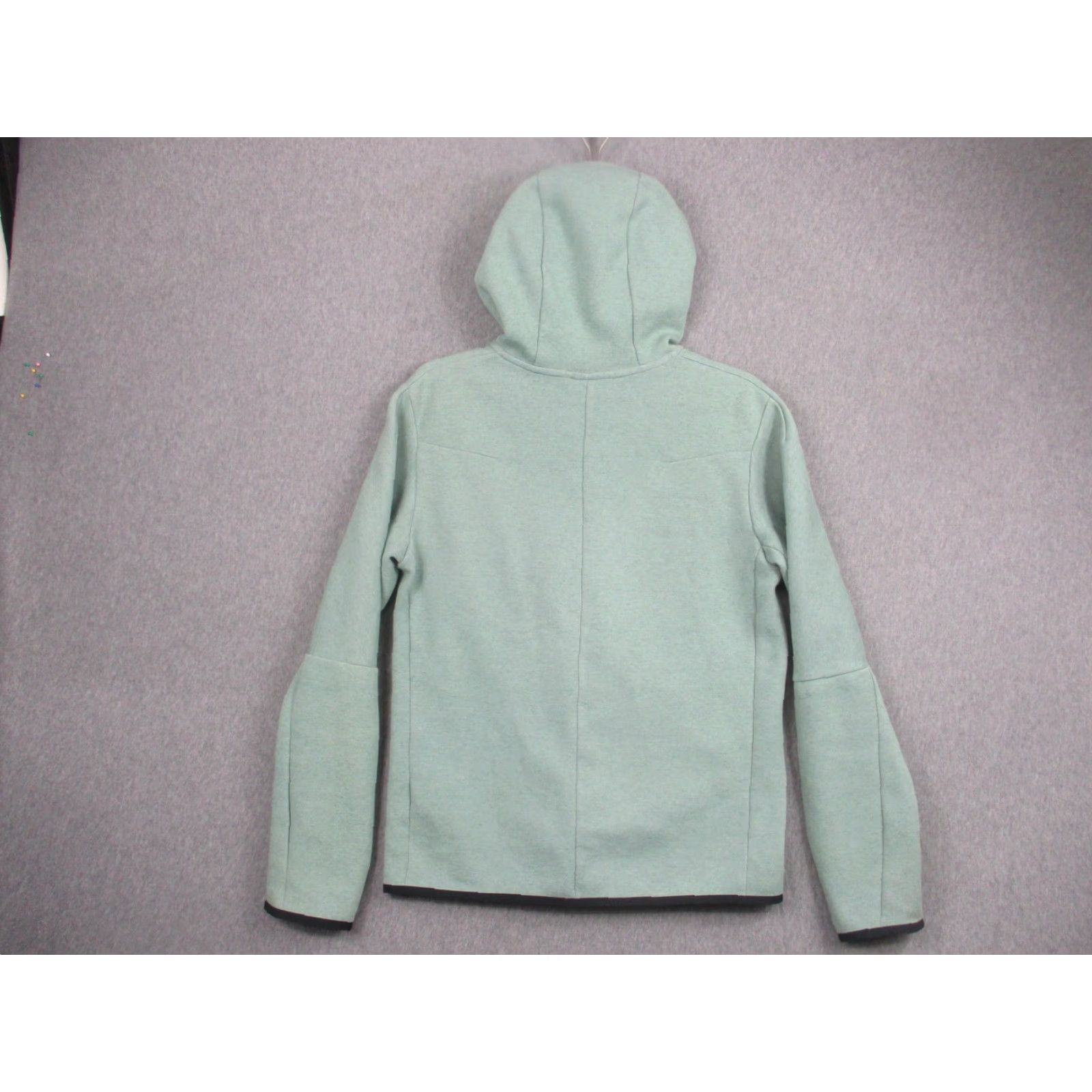 Nike Nike Hoodie Womens Small Green Full Zip Fleece Chest Zip Pocket DR9150-361 Size S / US 4 / IT 40 - 5 Thumbnail
