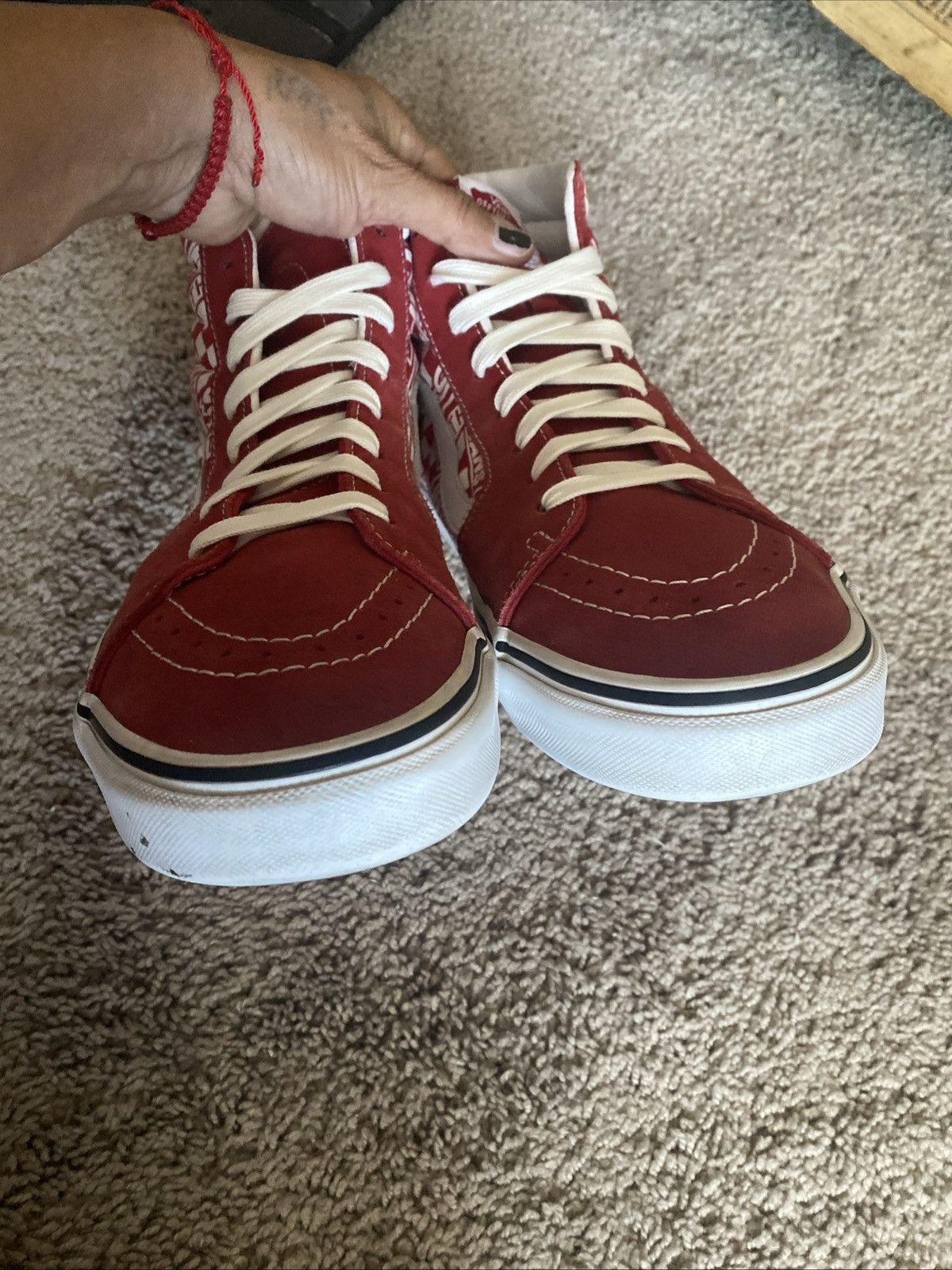 Vans Vans off the wall sk8 hi top sneakers size 10 Size US 10 / EU 43 - 11 Thumbnail