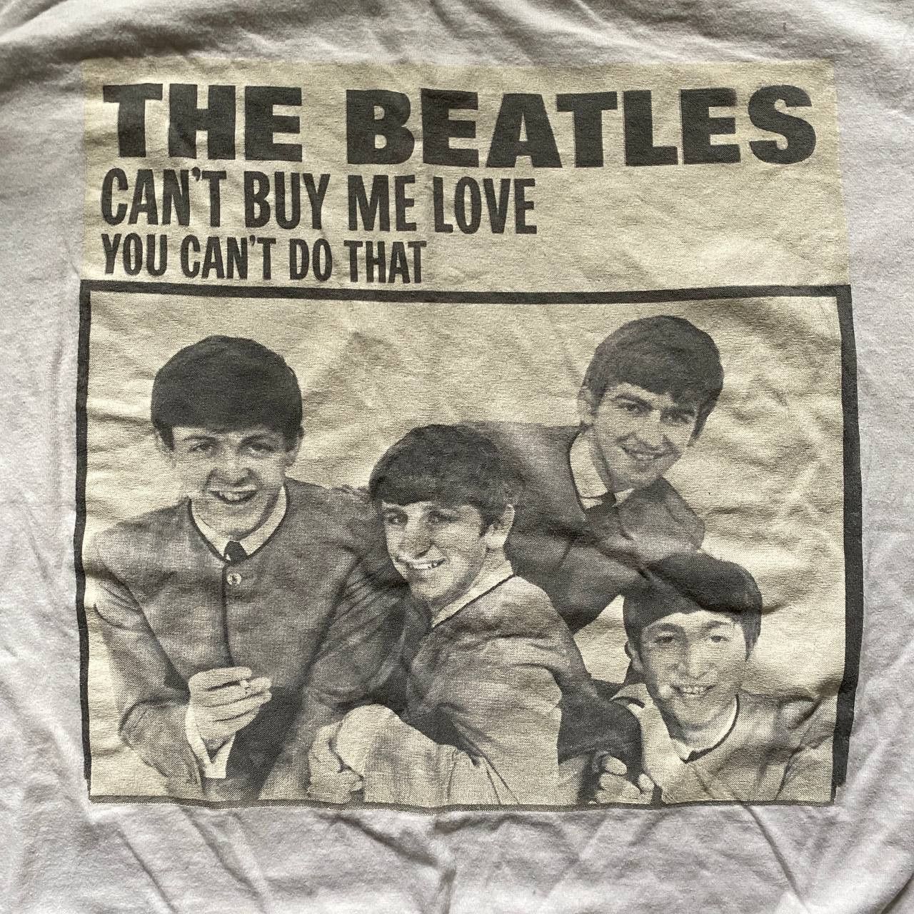 Band Tees VINTAGE Y2K THE BEATLES AMAZING FADED T SHIRT 171 Size US L / EU 52-54 / 3 - 3 Thumbnail
