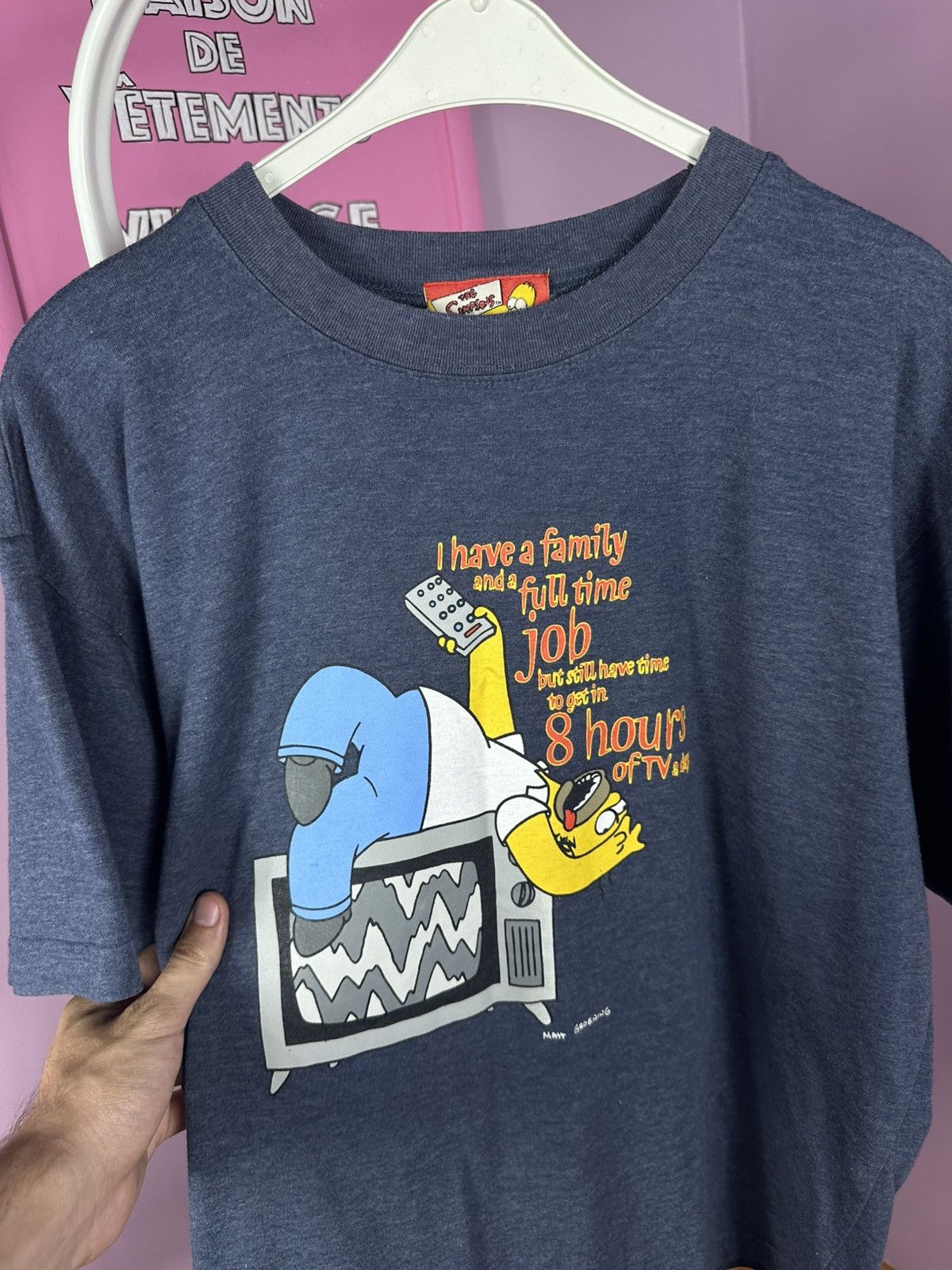The Simpsons The Simpsons Tee 2000 Homer Fox Tv Vintage T Shirt Humor Cartoon Size US M / EU 48-50 / 2 - 7 Thumbnail