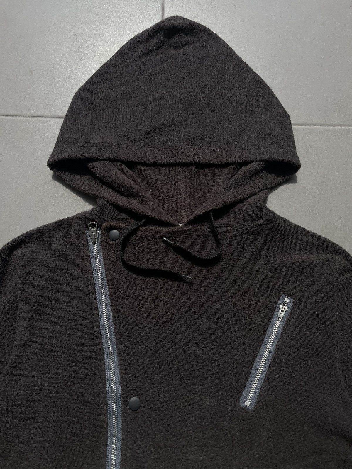 Final Home Vintage Final Home Issey Miyake Asymmetrical Zipper Jacket Size US XS / EU 42 / 0 - 4 Thumbnail