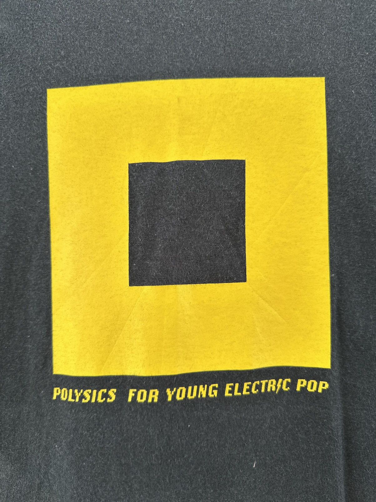Band Tees Thrashed Vintage Polysics For Young Electric Pop Punk Band T Size US M / EU 48-50 / 2 - 2 Thumbnail