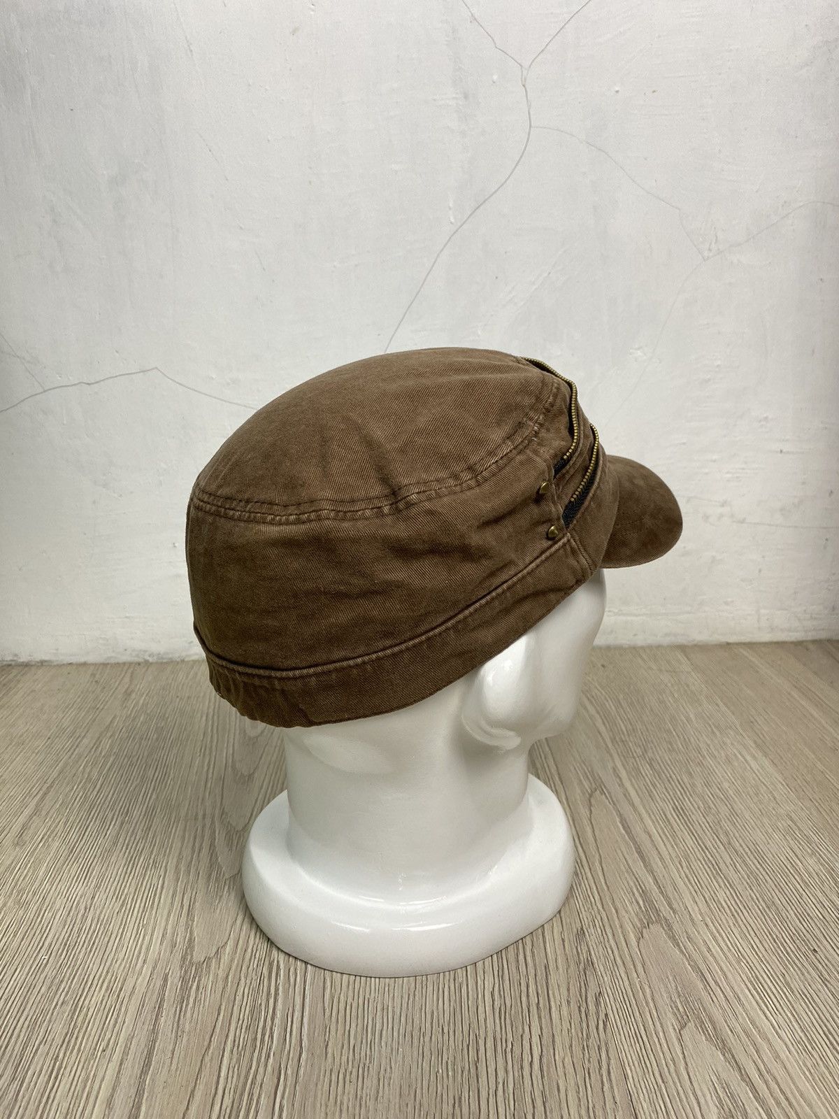 Hysteric Glamour × If Six Was Nine × Japanese Brand 2000s Distressed cadet patrol hat Size ONE SIZE - 3 Thumbnail