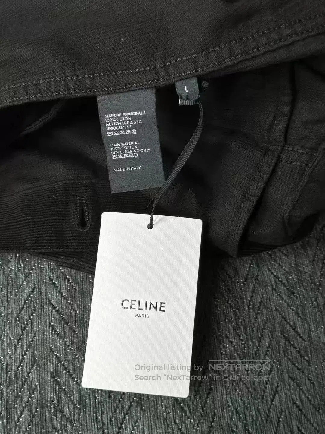 Celine Celine Corduroy Jacket. Size US L / EU 52-54 / 3 - 4 Thumbnail