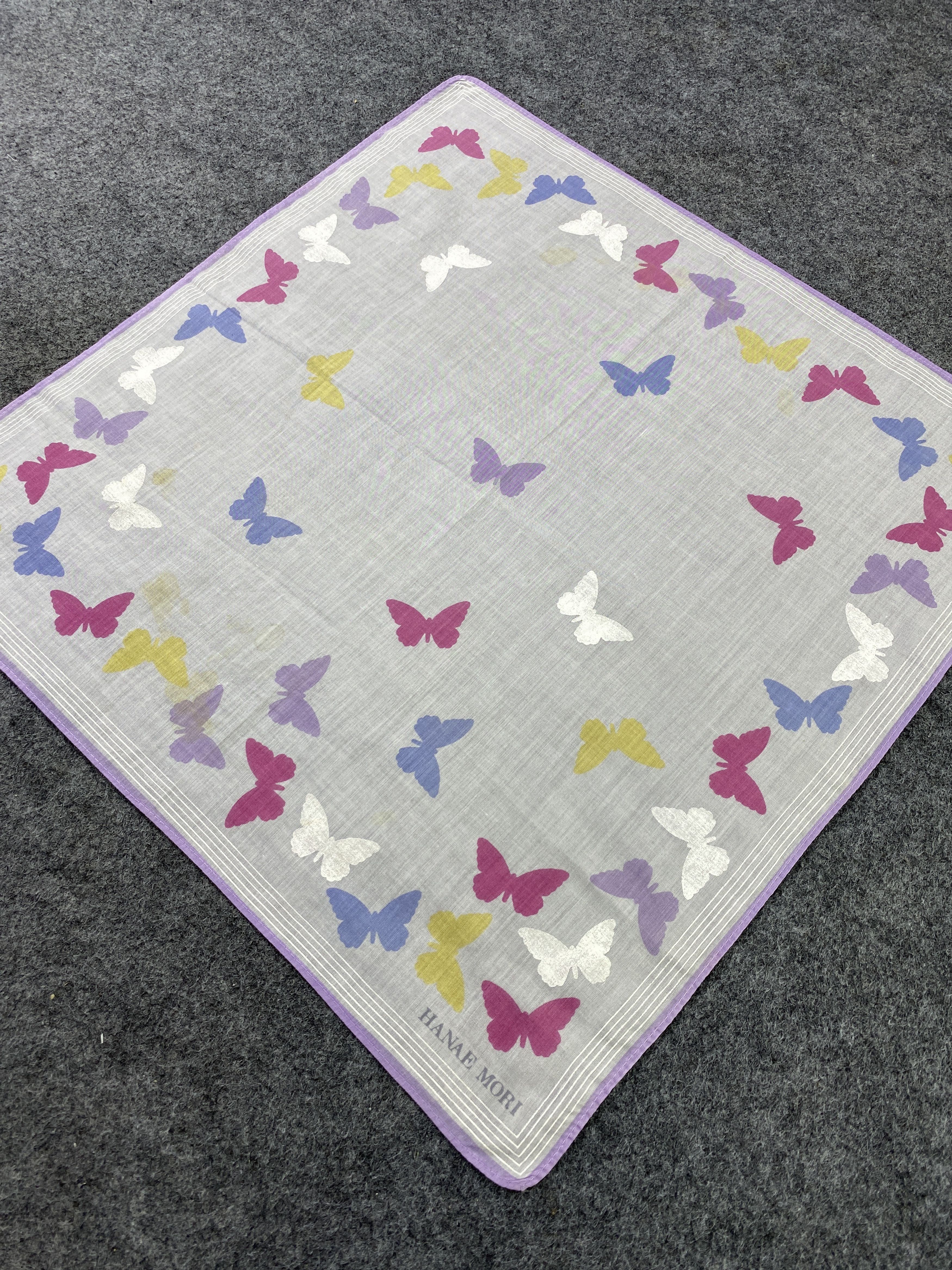 Hanae Mori Hanae Mori Handkerchief / Bandana / Neckerchief-B357 Size ONE SIZE - 4 Thumbnail